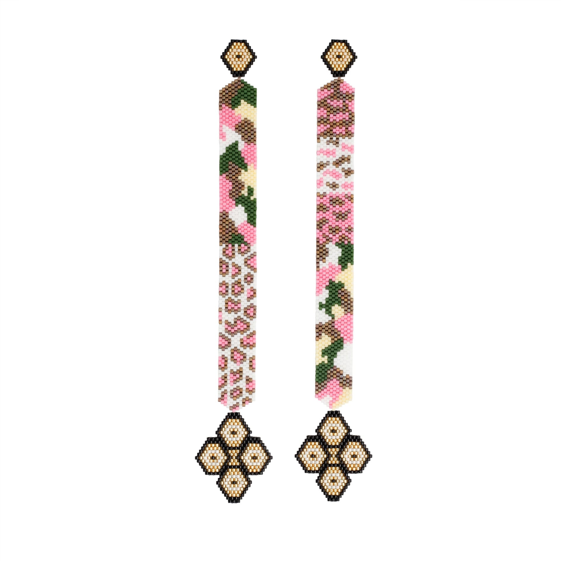 Aretes Cuento Camuflado Cuatro Ojitos - imagen 1