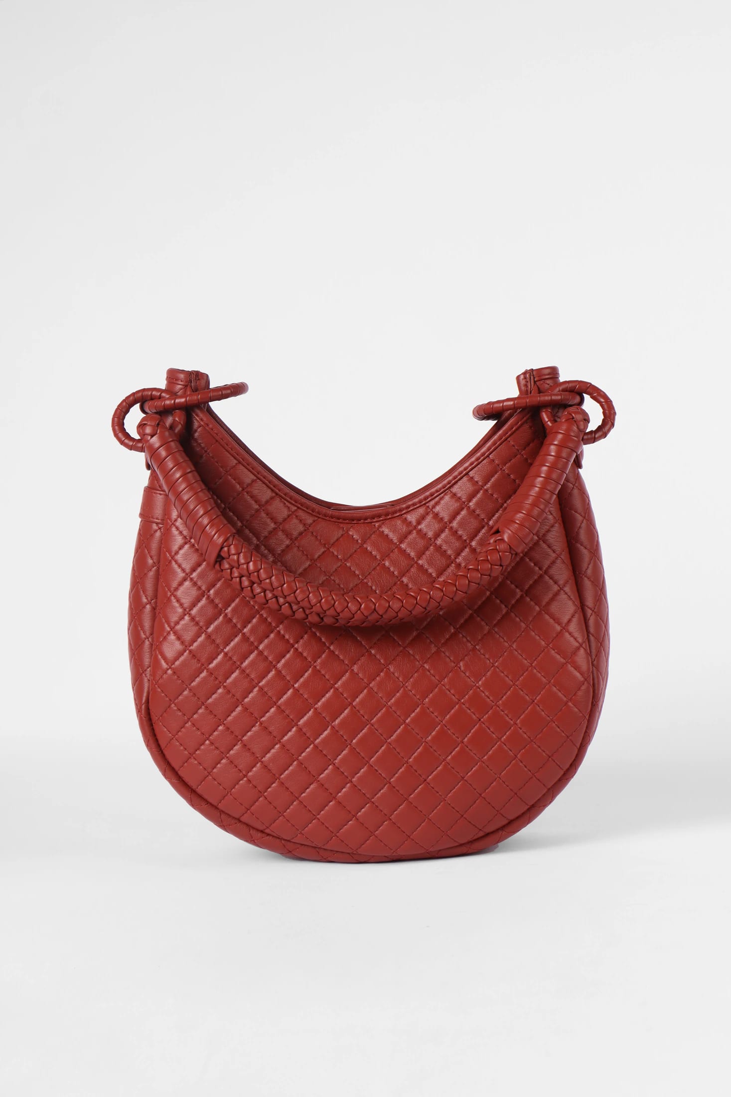 Saddle Shoulder Bag, Brick - imagen 1