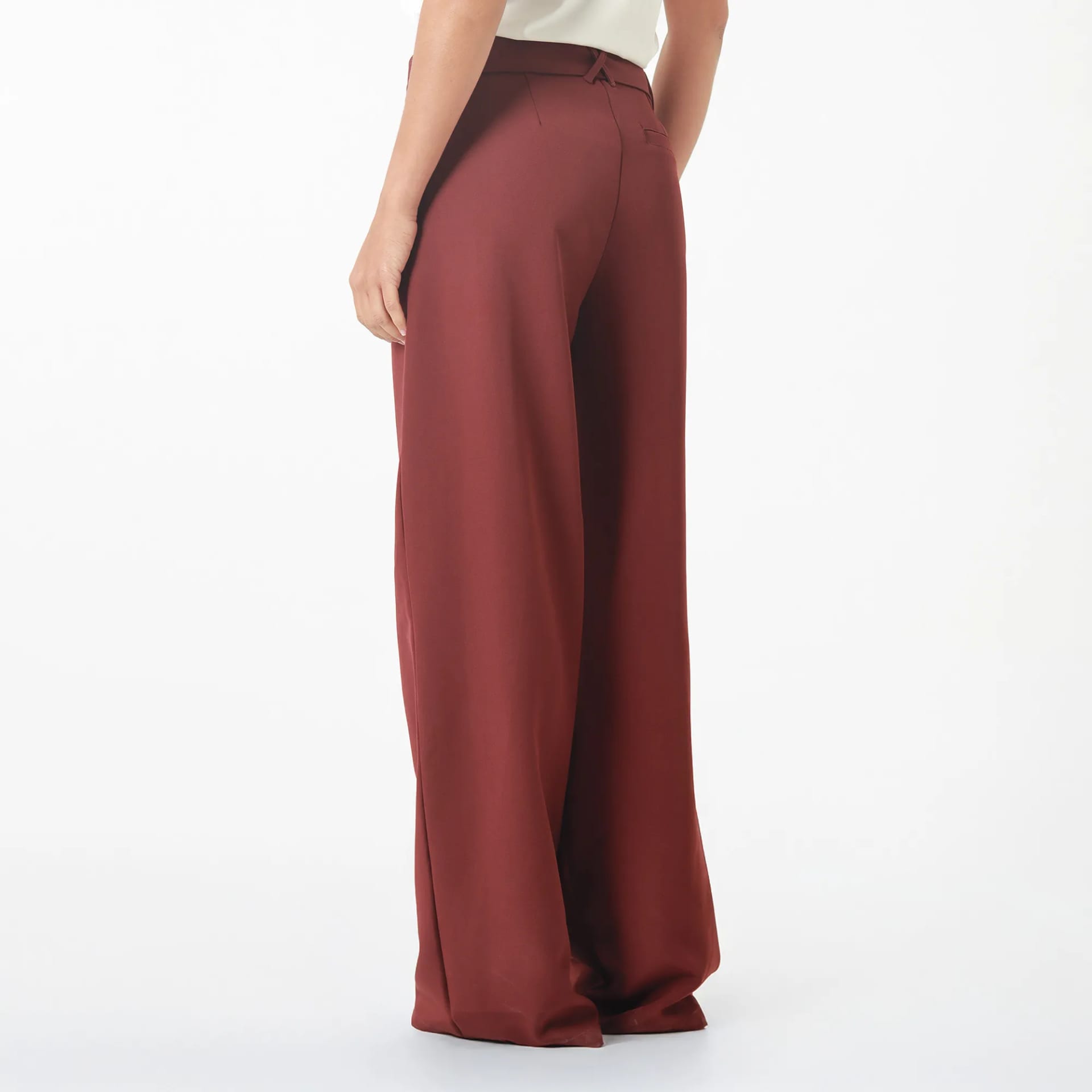 Pantalon Tiro Alto Bota Palazzo - imagen 6
