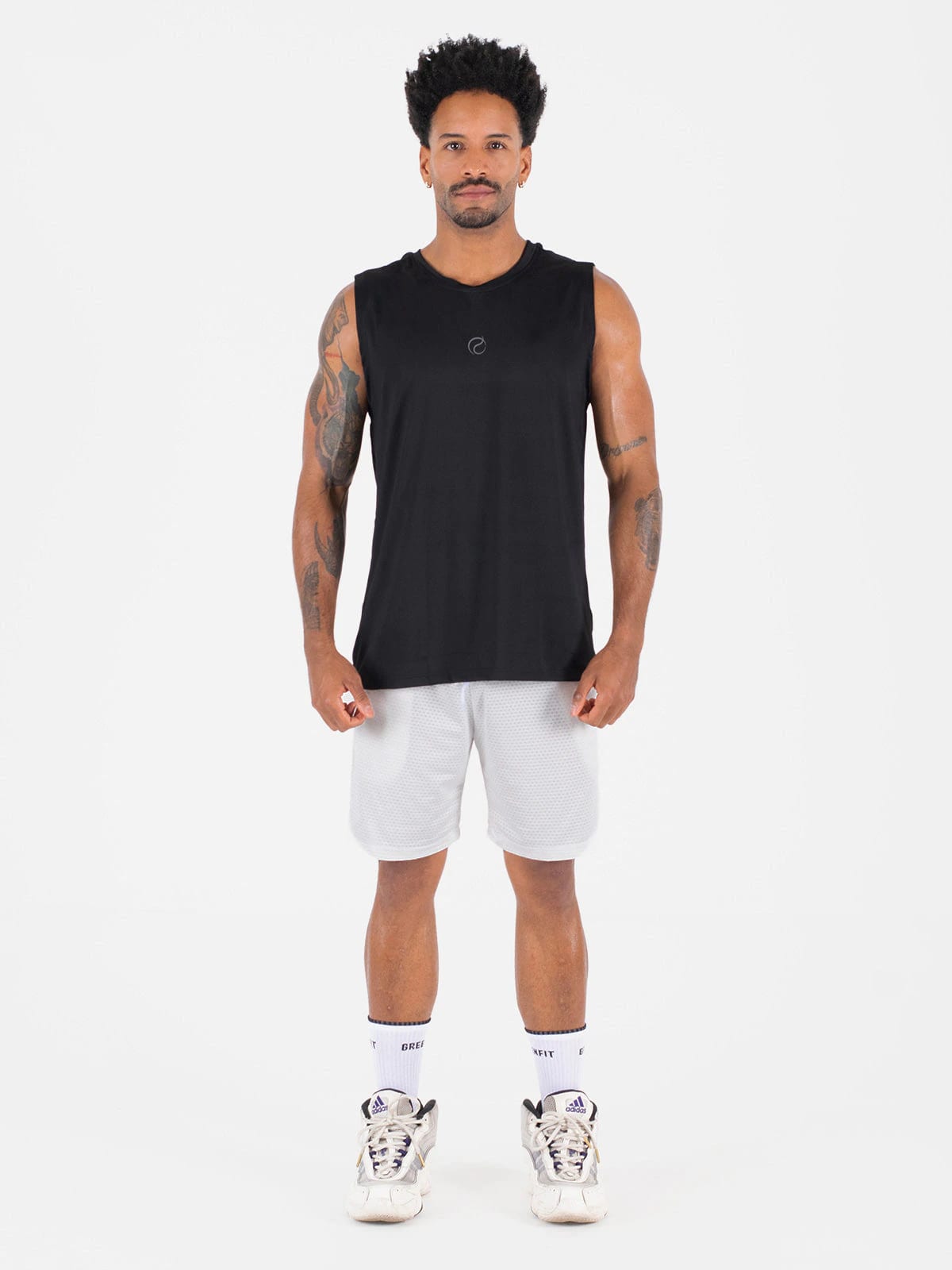 Camisilla hombre juno ibiza negra - imagen 2