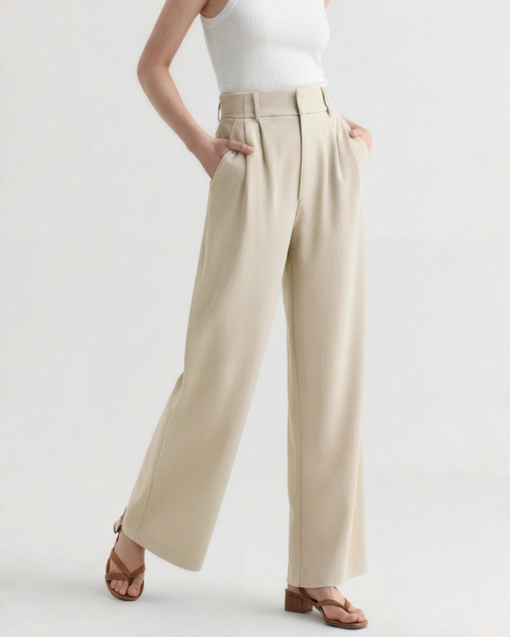 Serena Wide-Leg Trousers - imagen 2