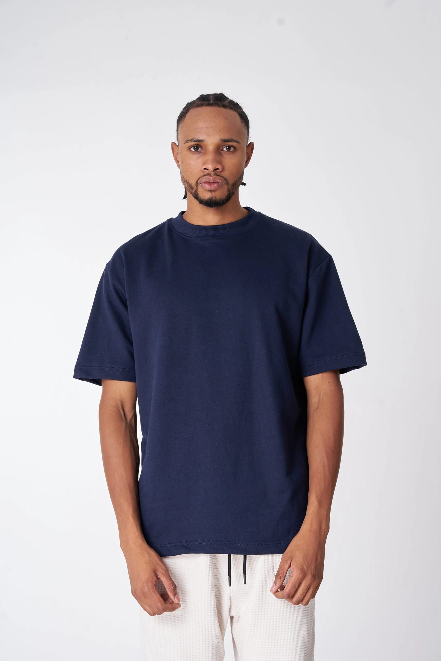CAMISETA 300 GRAMOS 100% ALGODÓN AZUL NAVY - imagen 1