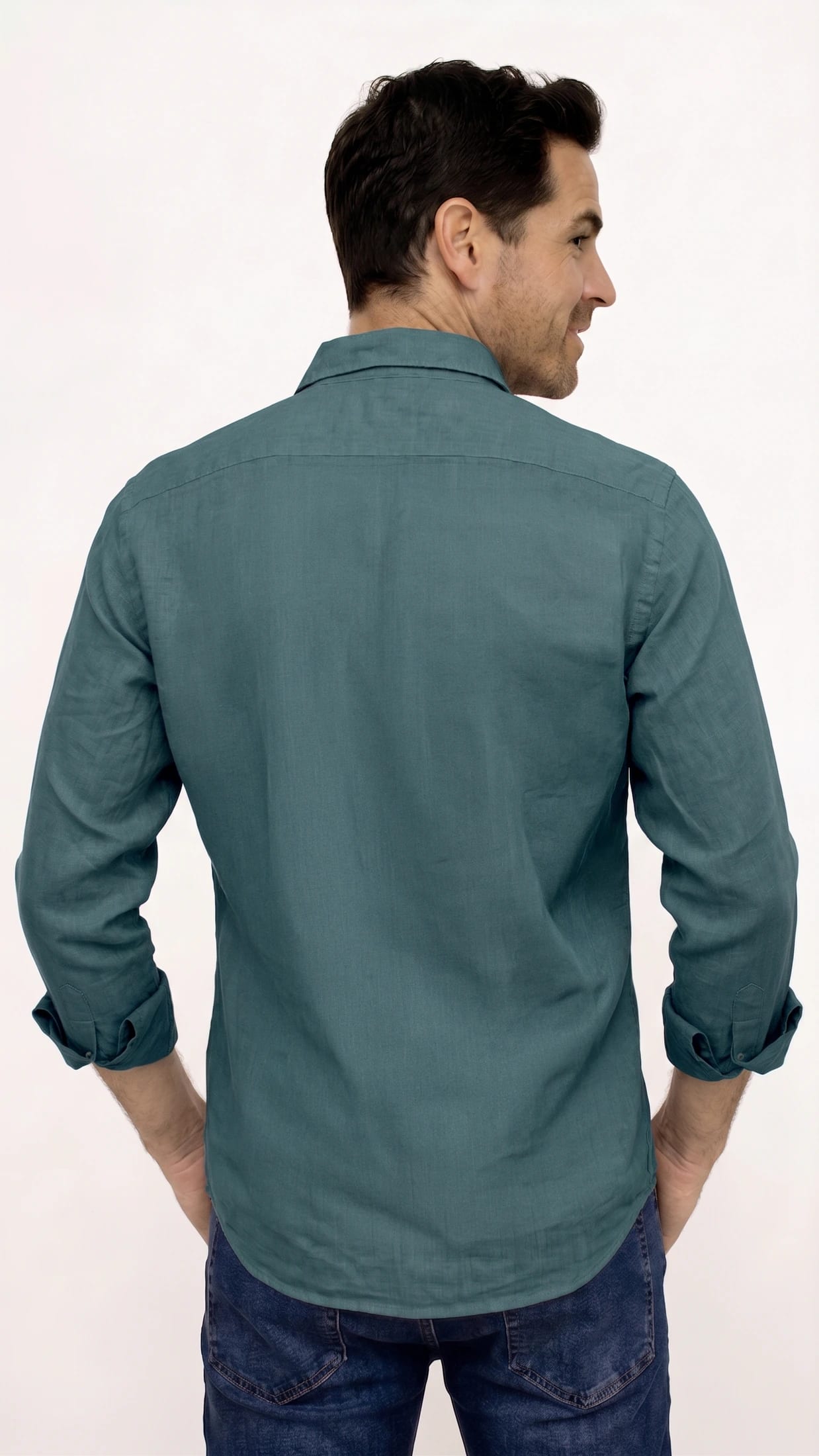 CAMISA MANGA LARGA OXFORD PARA HOMBRE - imagen 4