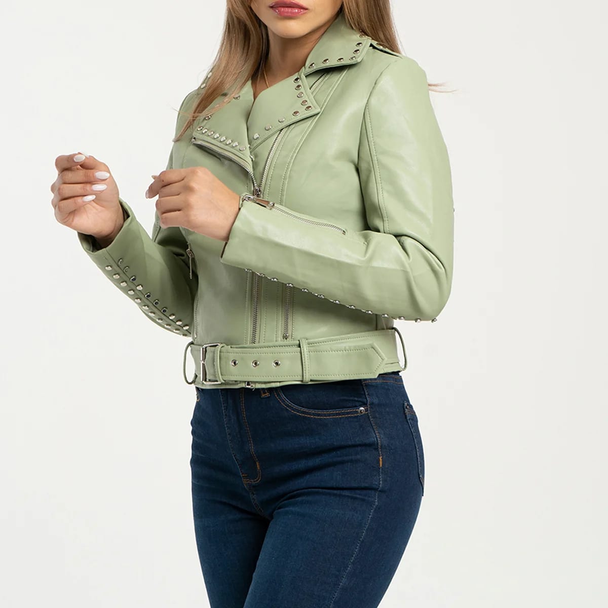 Chaqueta Sintetica Biker Millie - imagen 5