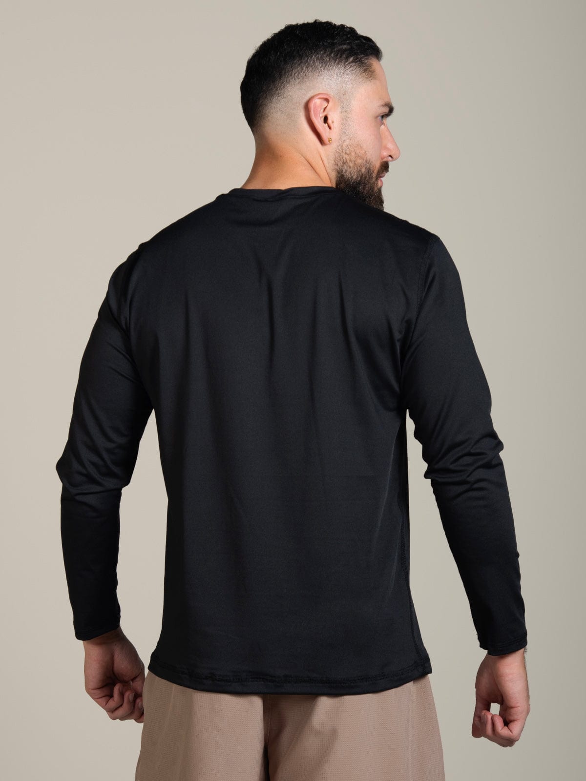 Buzo basico hombre negro - imagen 3