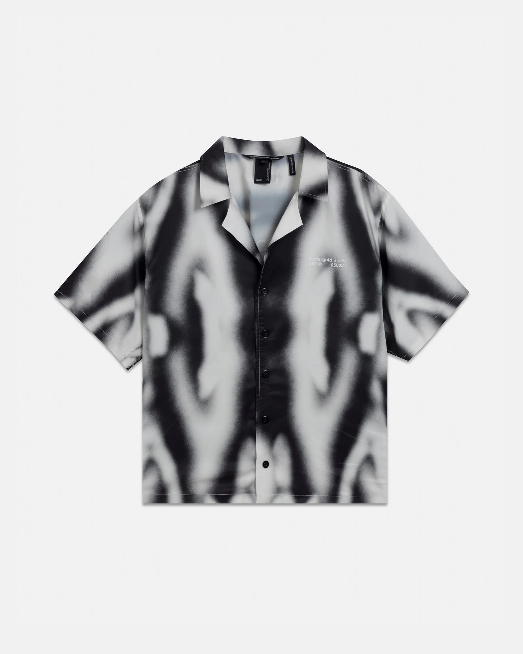 Basics Undergold Studio Silk Shirt Blur Pattern - imagen 1