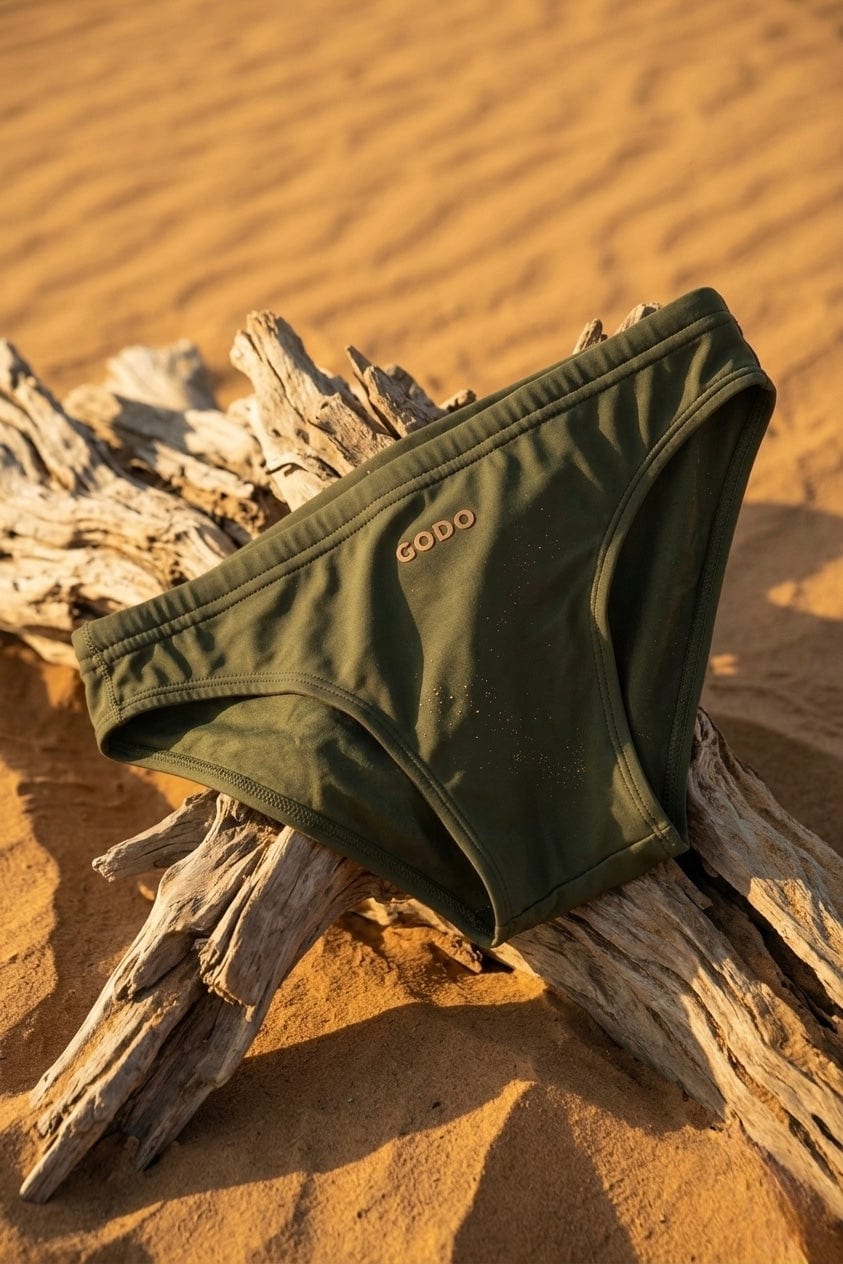 Swimbrief - Olive green - imagen 6