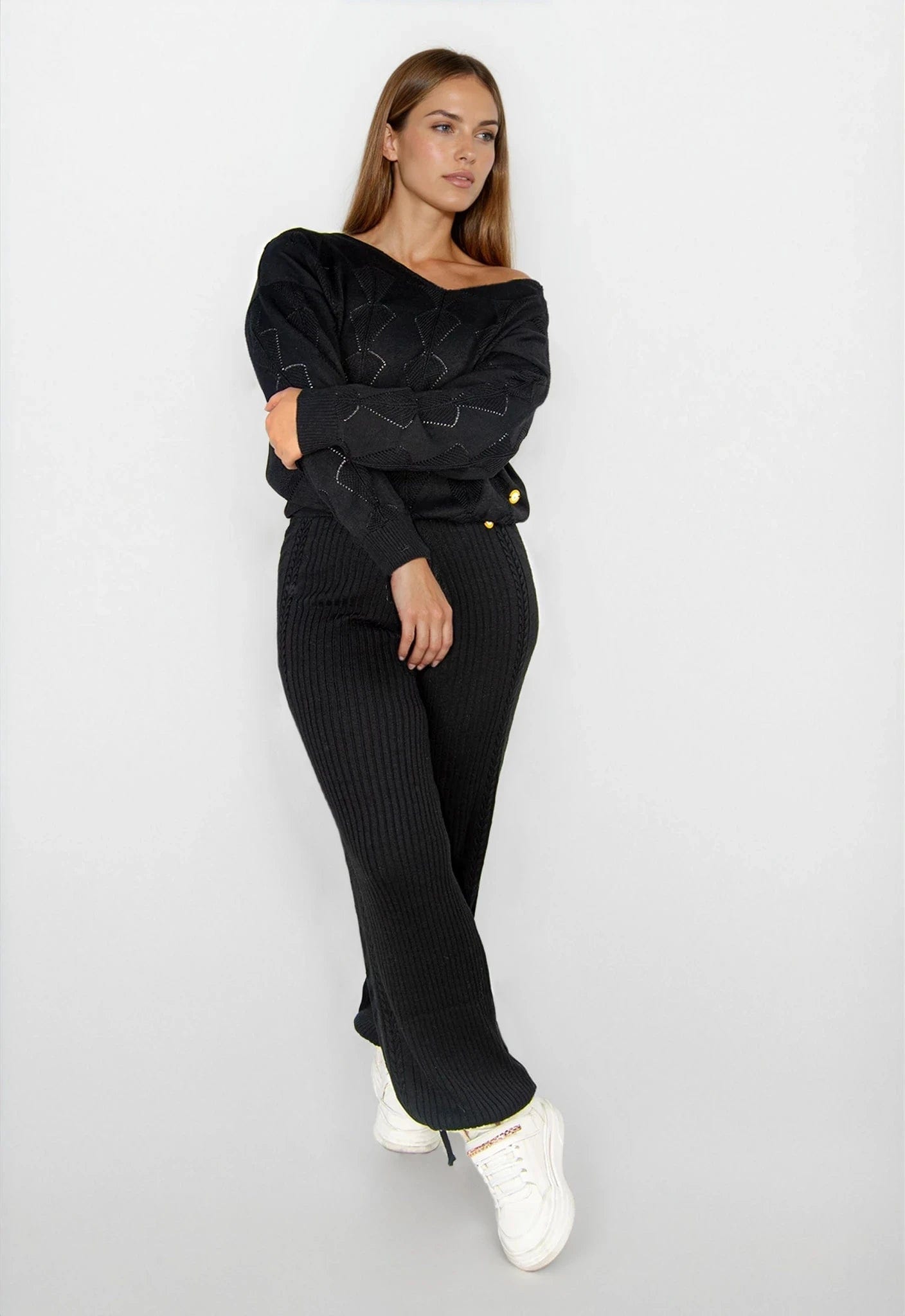 Set Buzo Hojas / Pantalón Amará - imagen 4