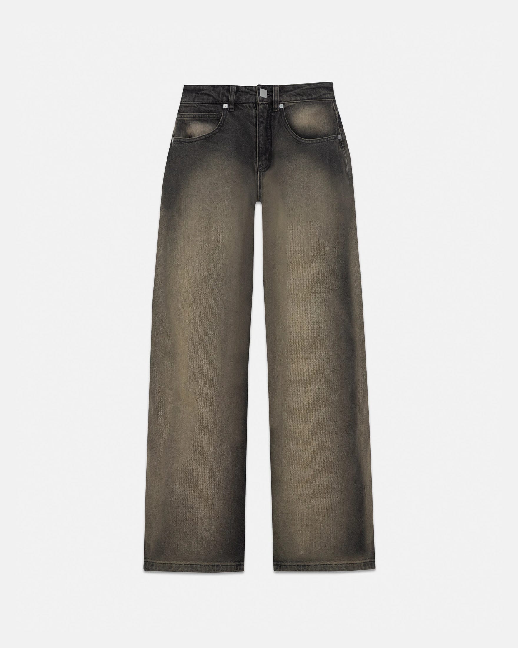W Line Basic Wide Jeans Dirty Black - imagen 3