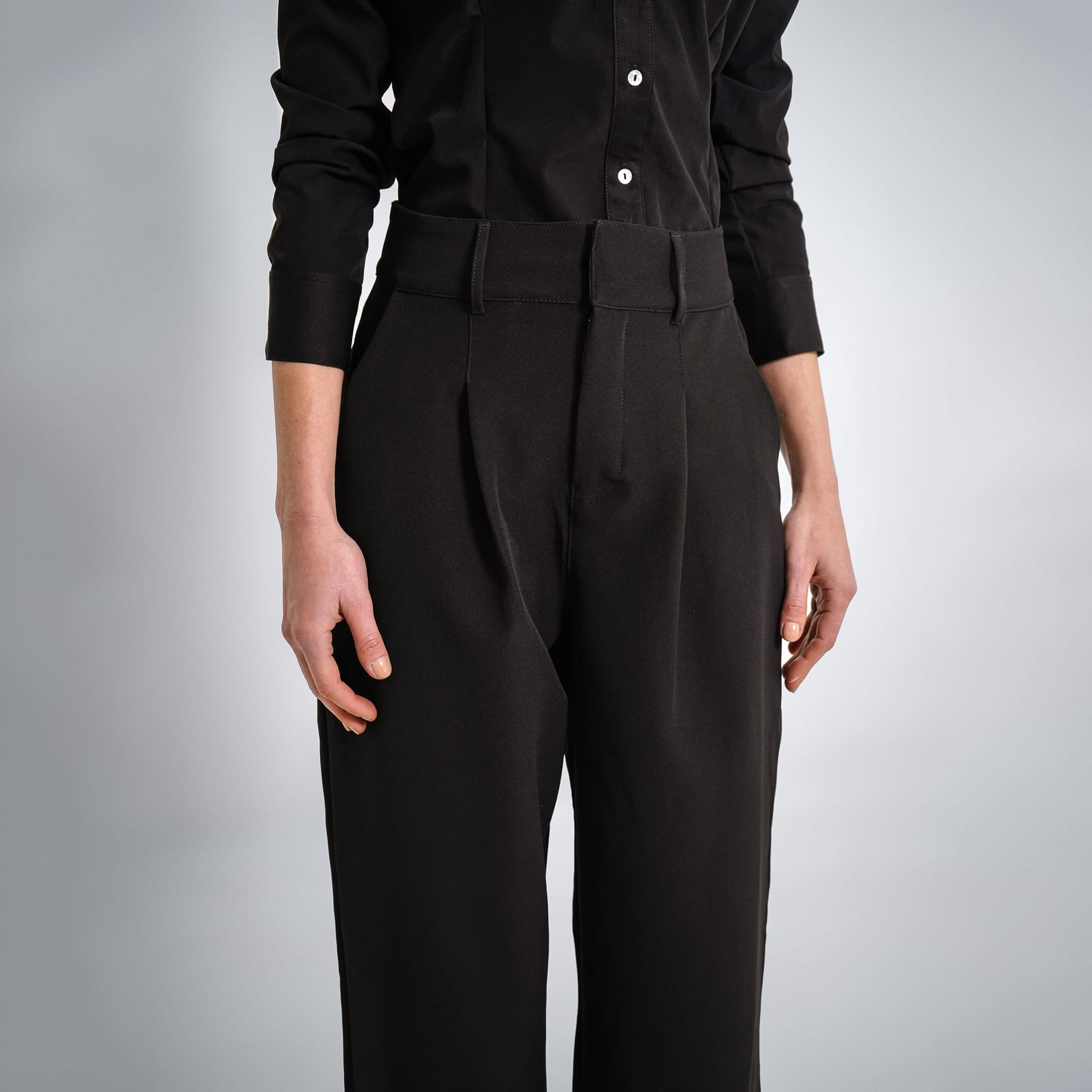 Pantalon Tiro Alto Bota Recta - imagen 6