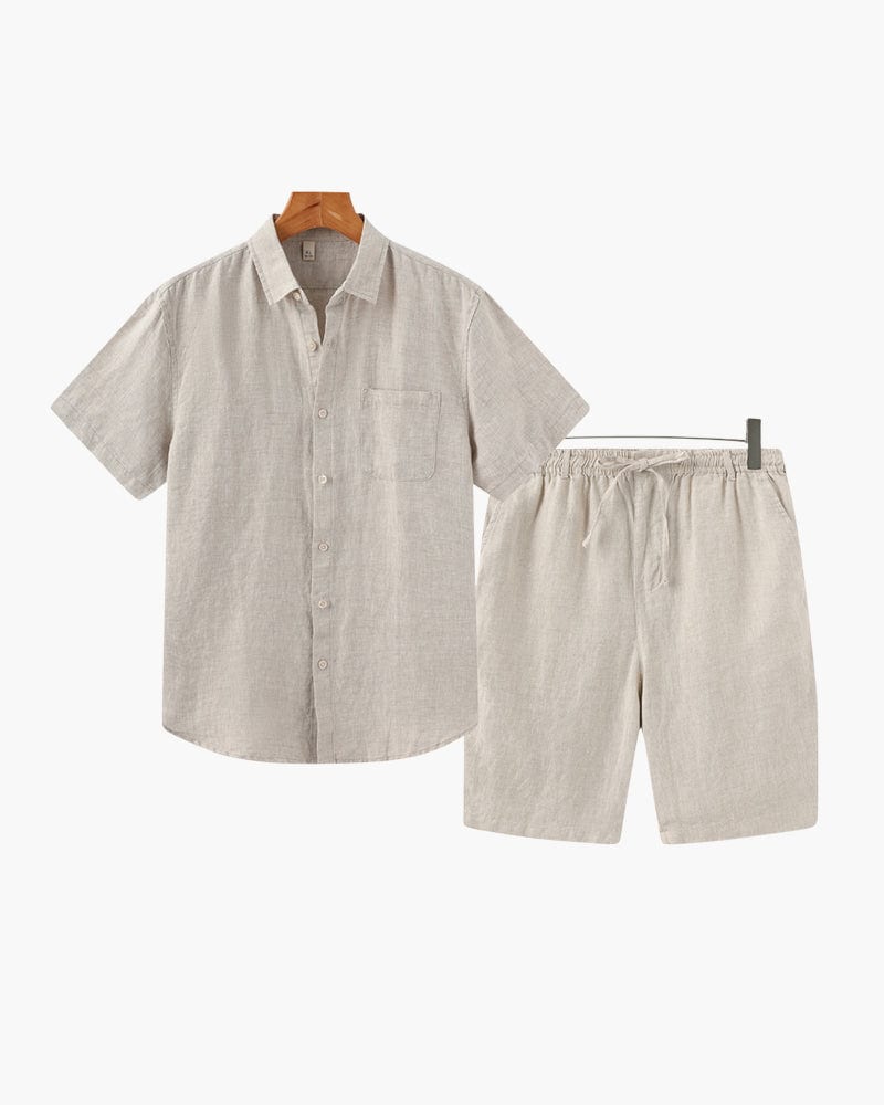 Old Money Linen Combo (Shorts) - imagen 1
