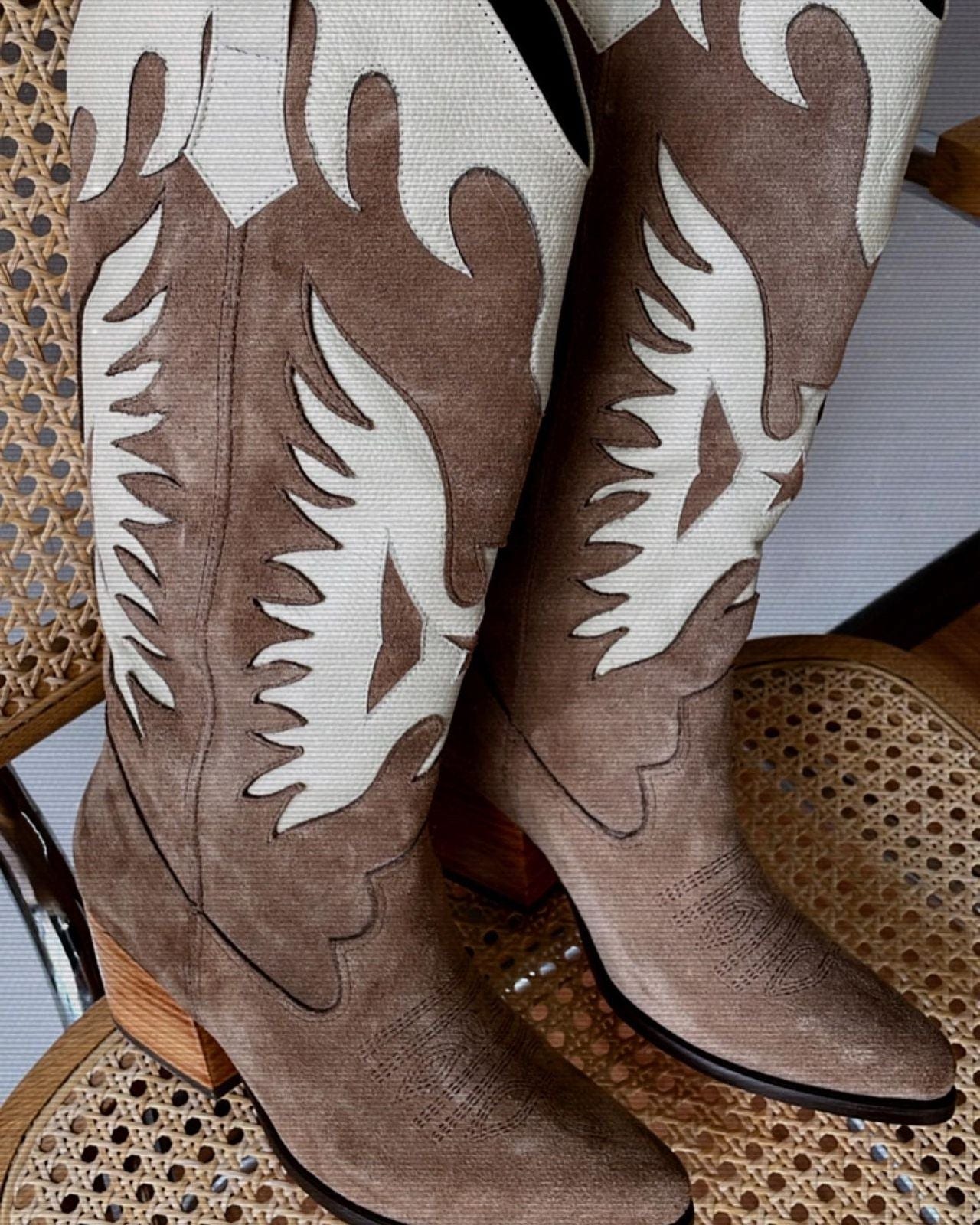 Botas llamas almendra - imagen 2