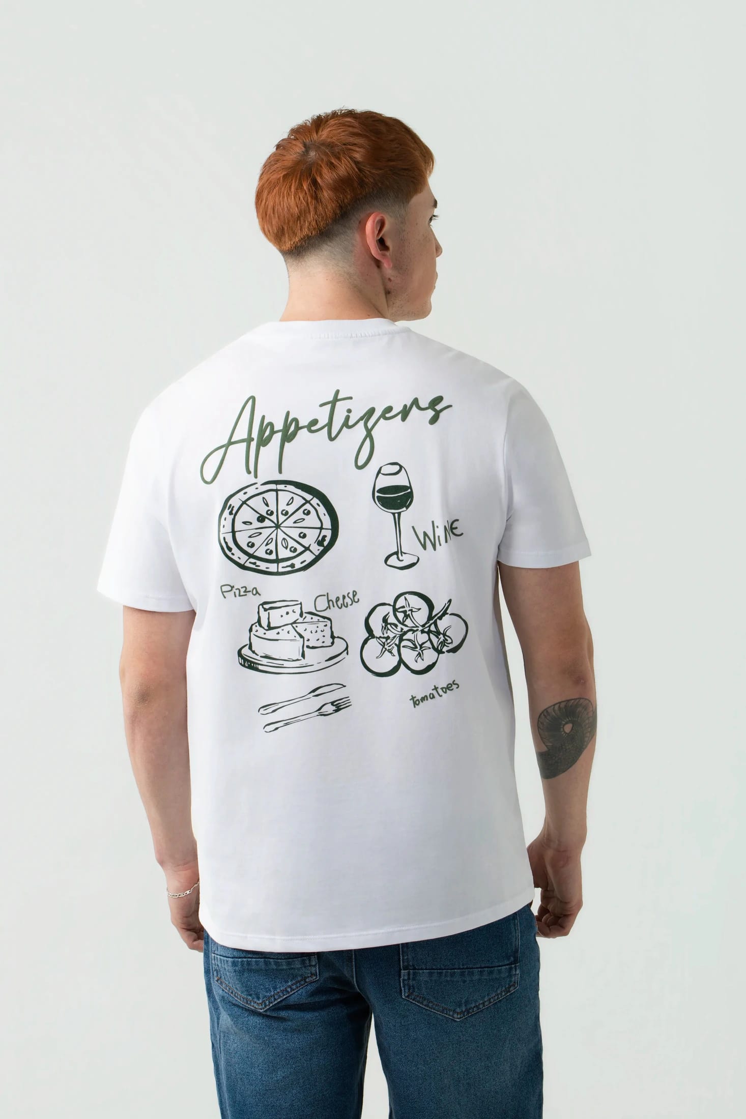 CAMISETA ESPECIAL ESTAMPADO LOCALIZADO COLOR BLANCO BLANCO - imagen 3