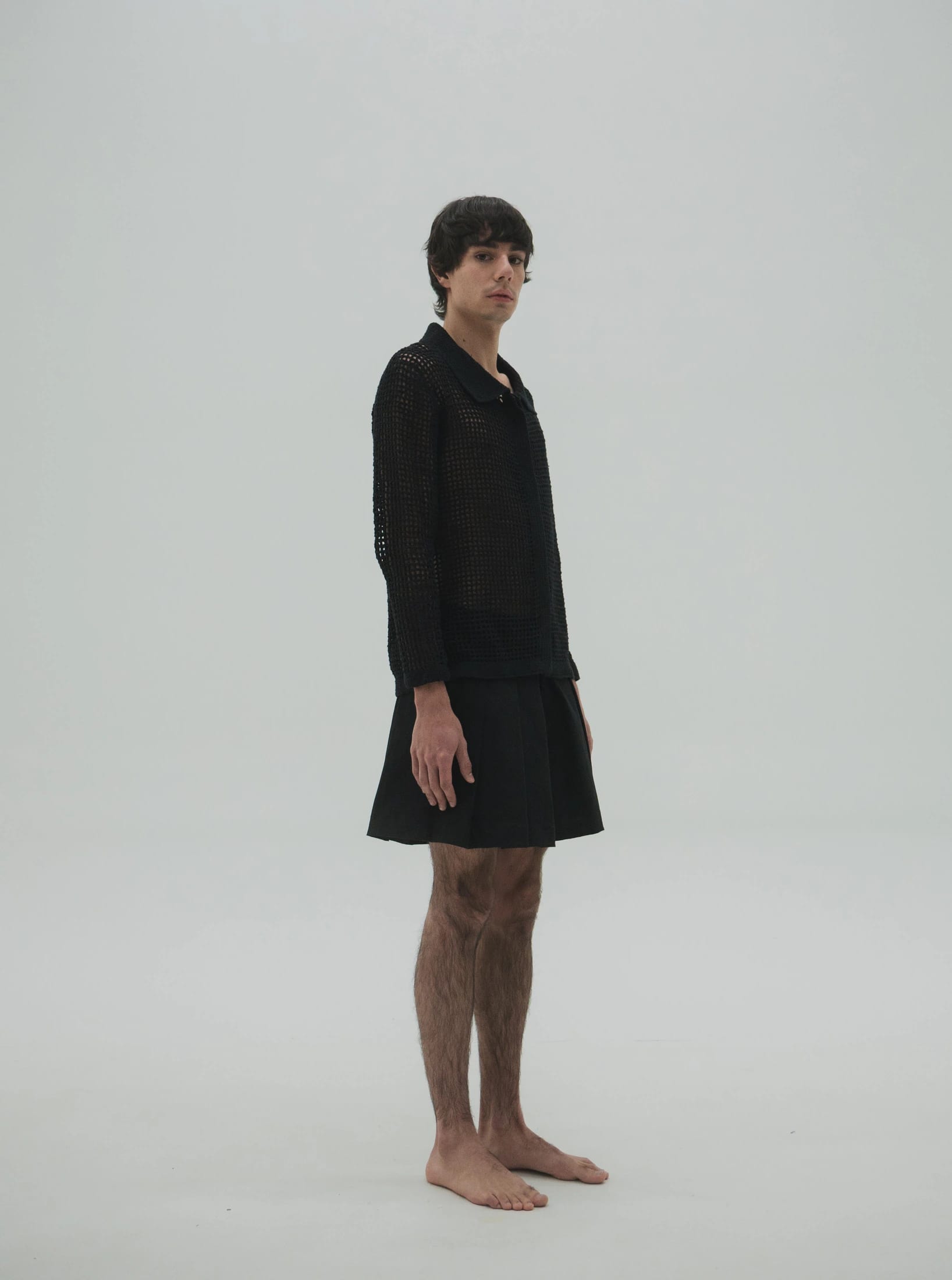 Pleat shorts Hombre - imagen 2