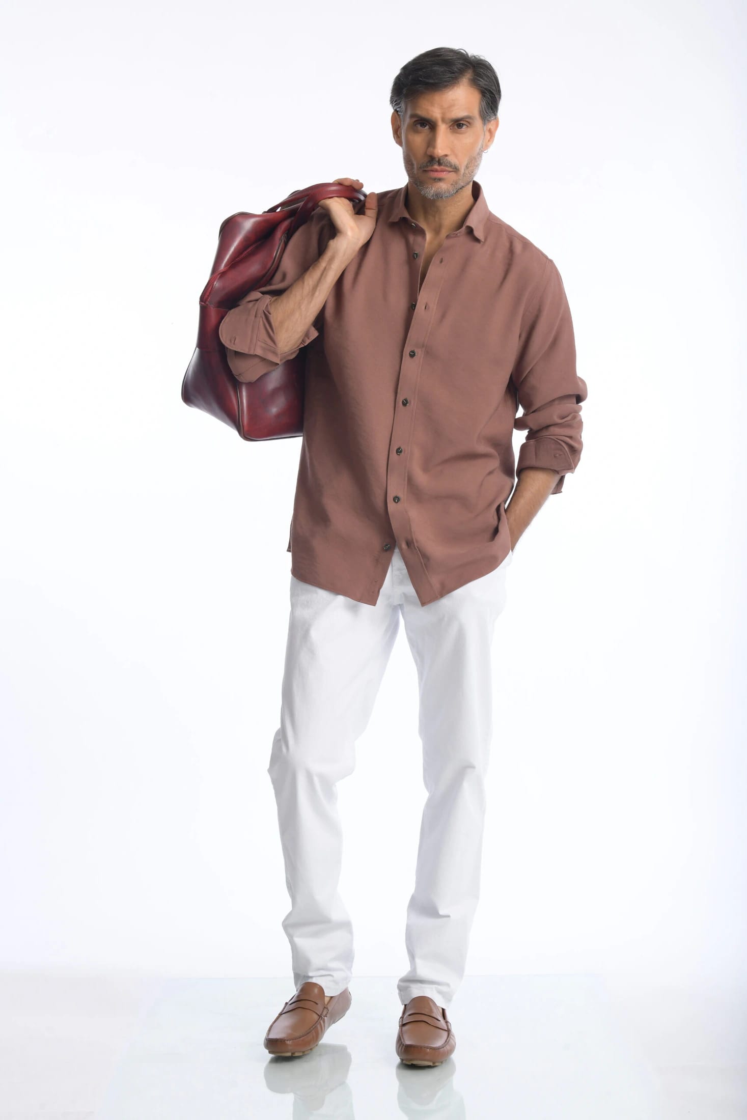 Camisa Cefiro Coffee - imagen 2