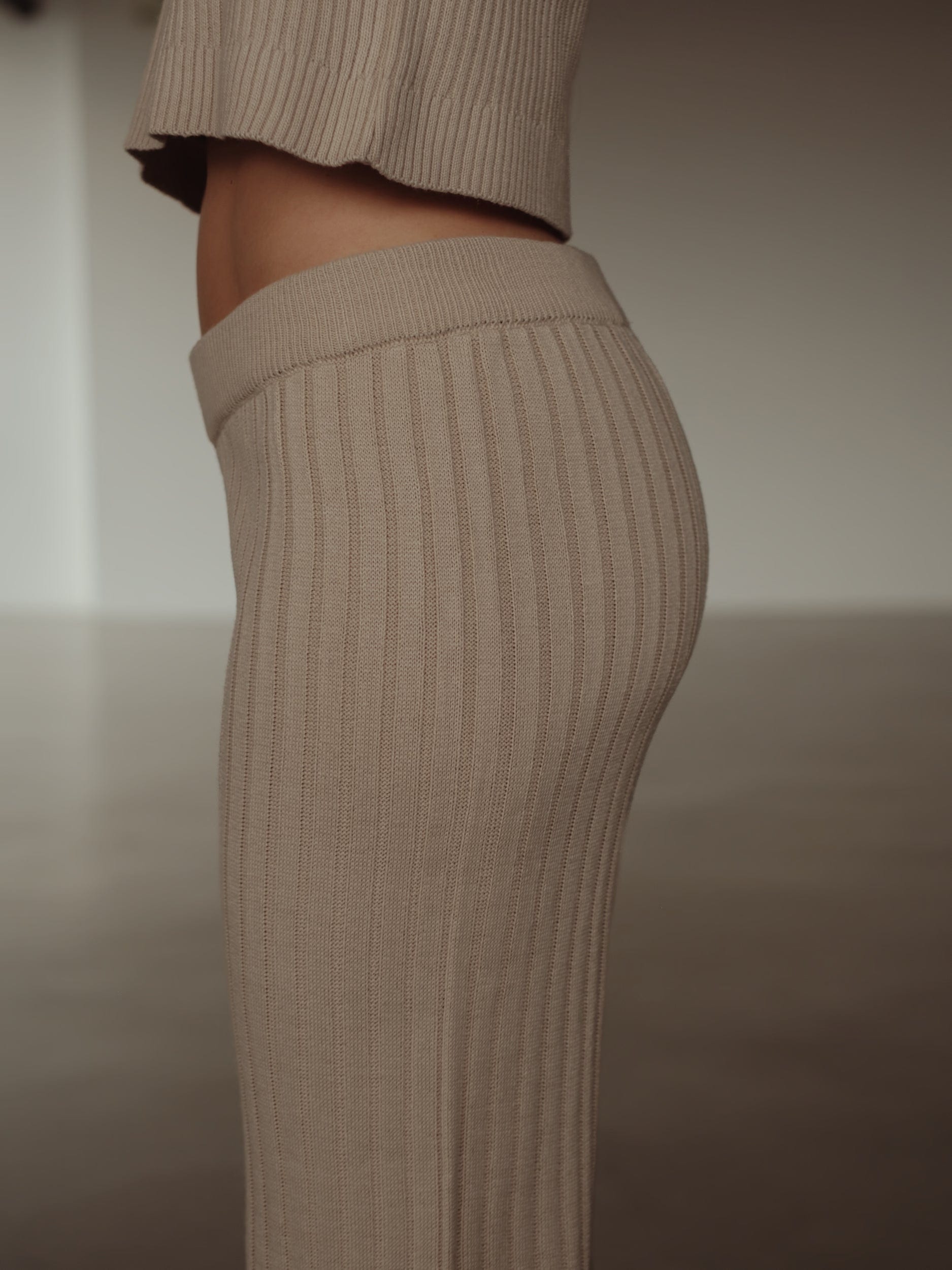 SAUNA KNIT PANTS - NATURAL - imagen 7