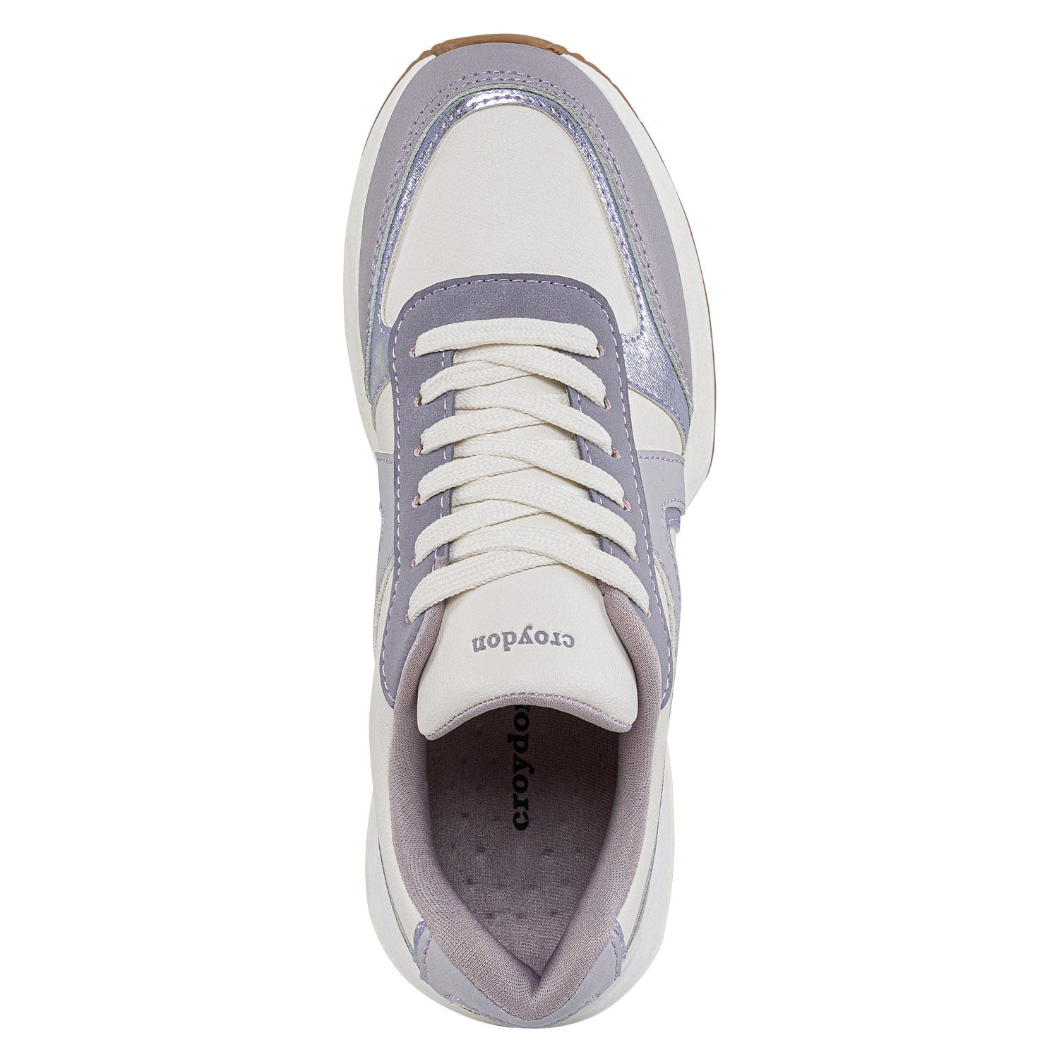 Tenis Urbanos Bekir Blanco-Lila Croydon Para Mujer - imagen 4