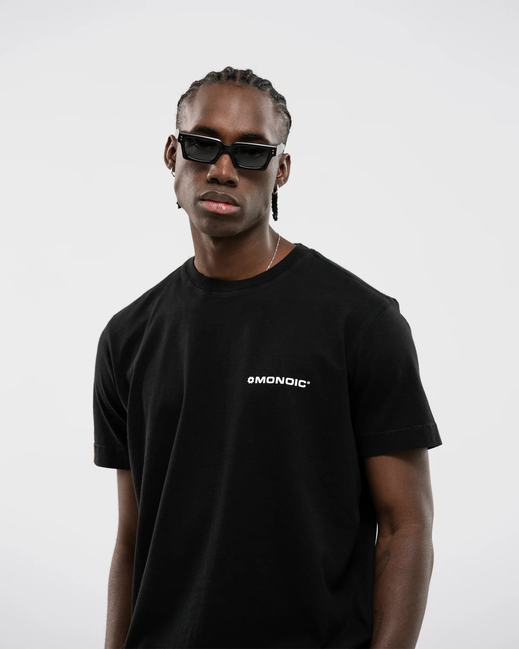 Camiseta Regular Fit Básica V2 - Negro Oscuro - imagen 6