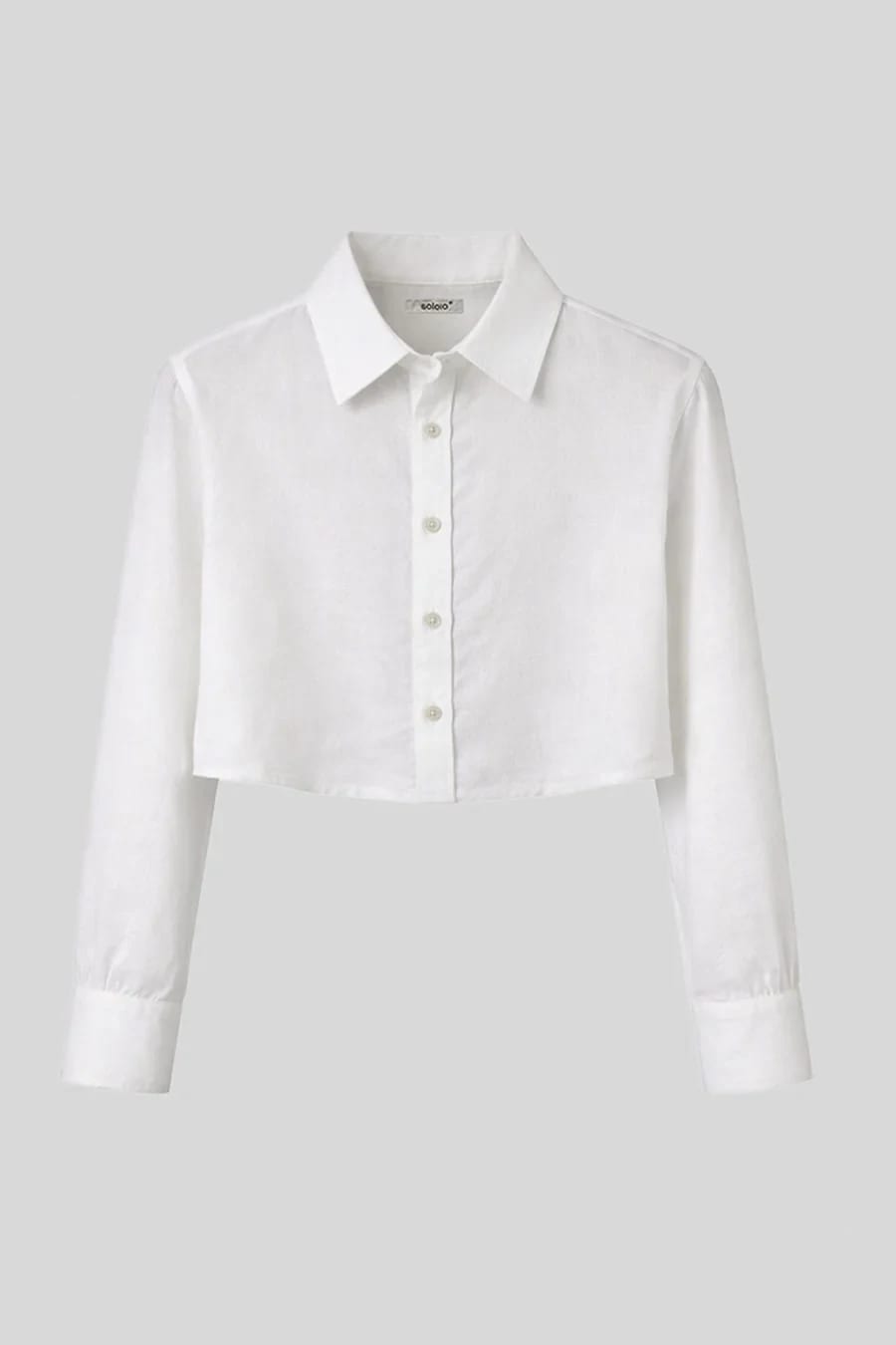 Women's shirt linen baku white - imagen 3