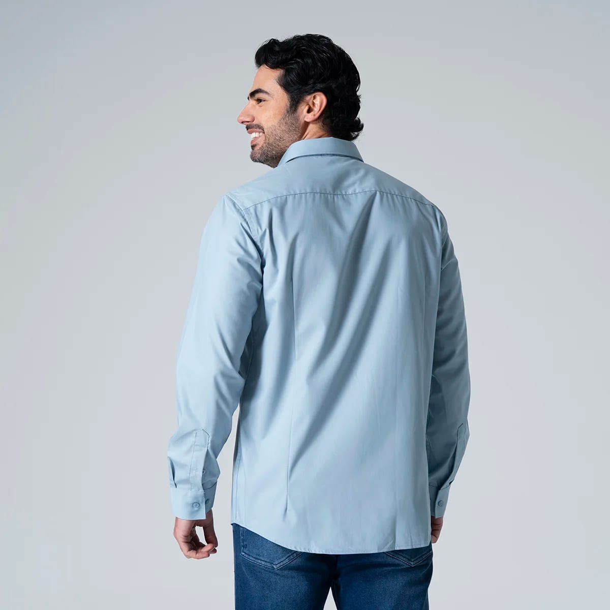 Camisa Formal Unicolor Slim Collyns - imagen 8