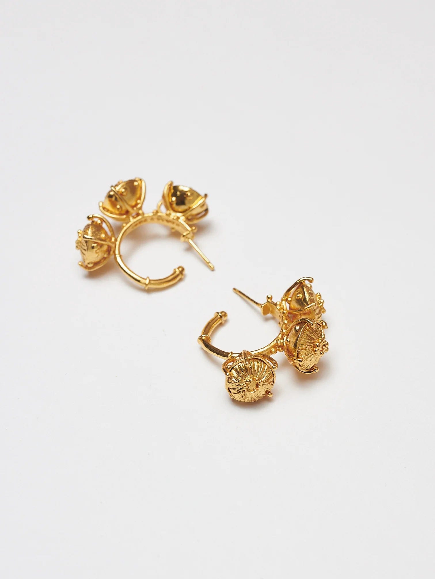 MAXI HOOP EARRINGS "SOMBRERITO" - imagen 4