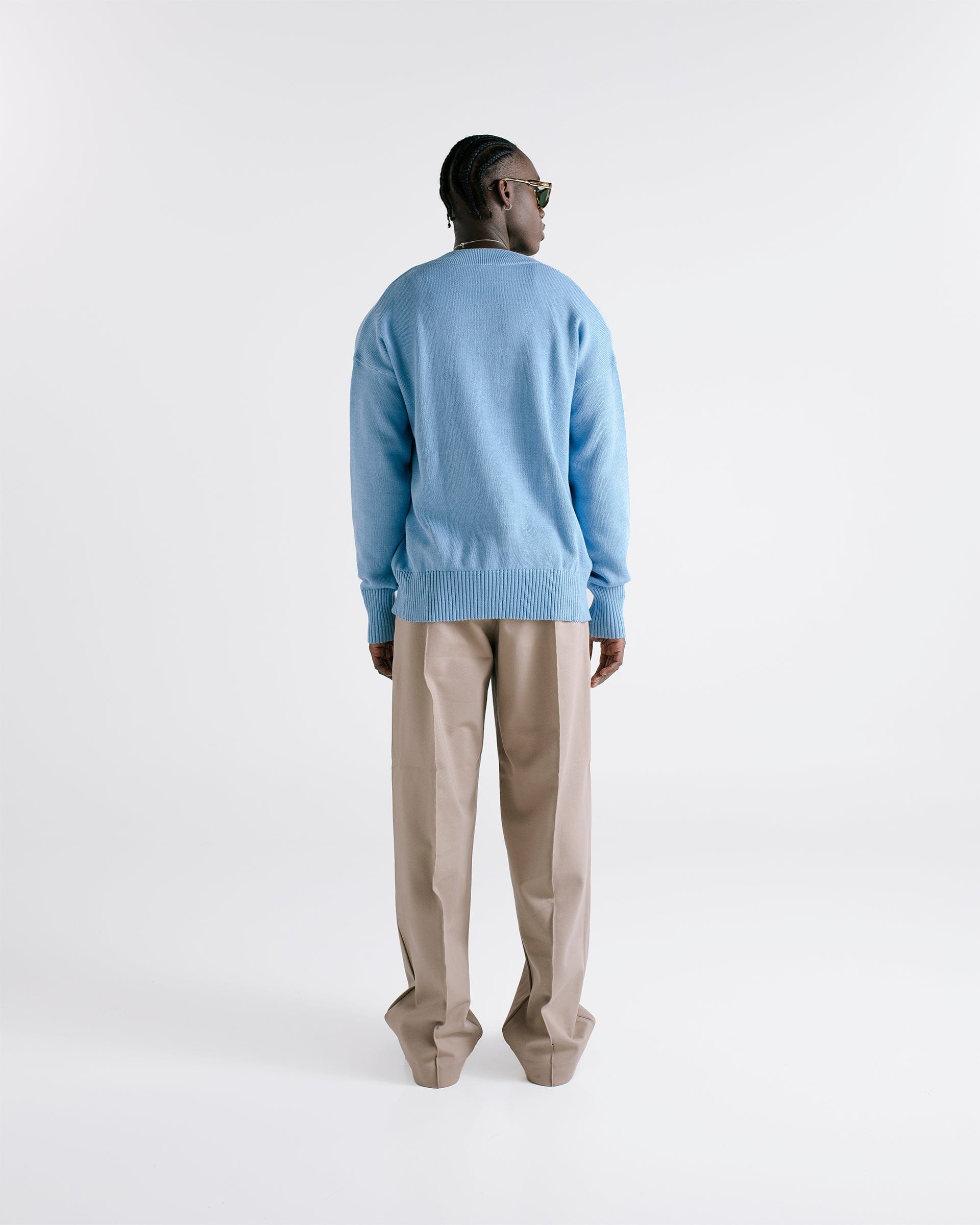 Knit Cardigan - Azul Claro - imagen 5