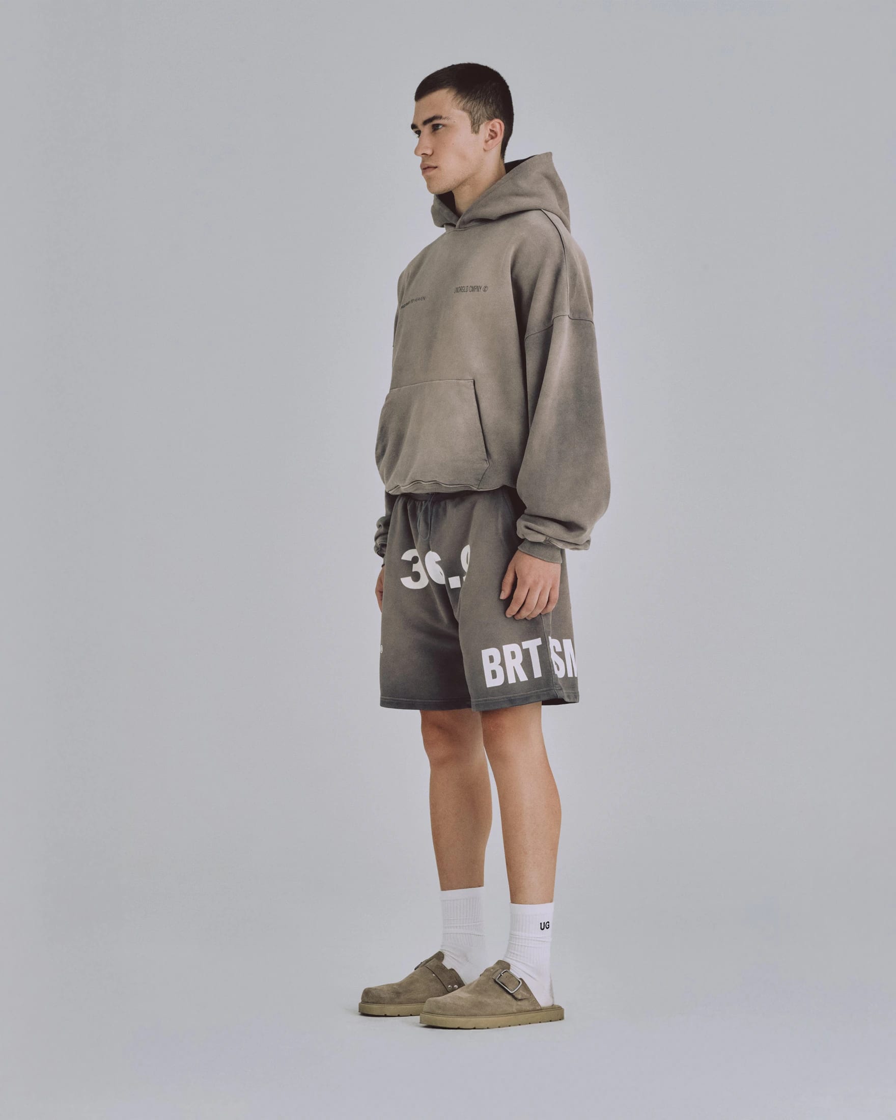 Spring Code Boxy Fit Hoodie Vintage Gray - imagen 5