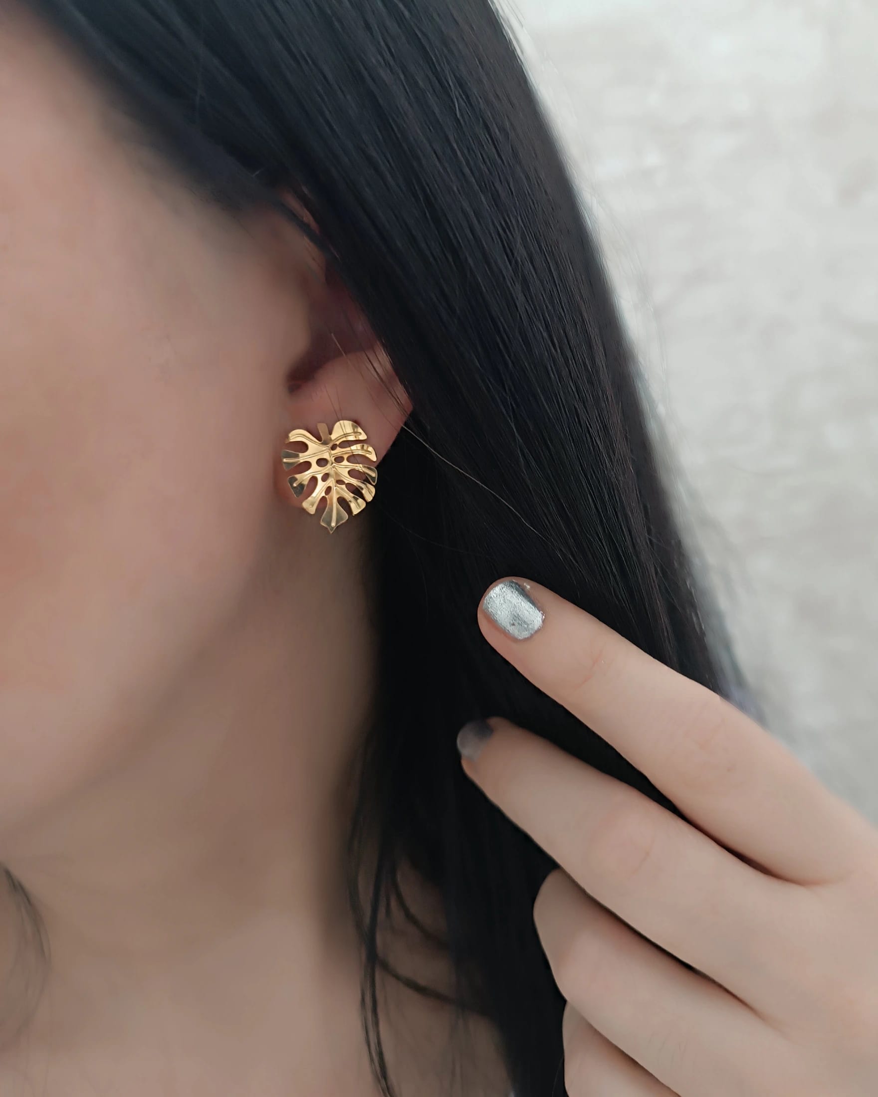 Aretes básicos Hoja Rota - imagen 4