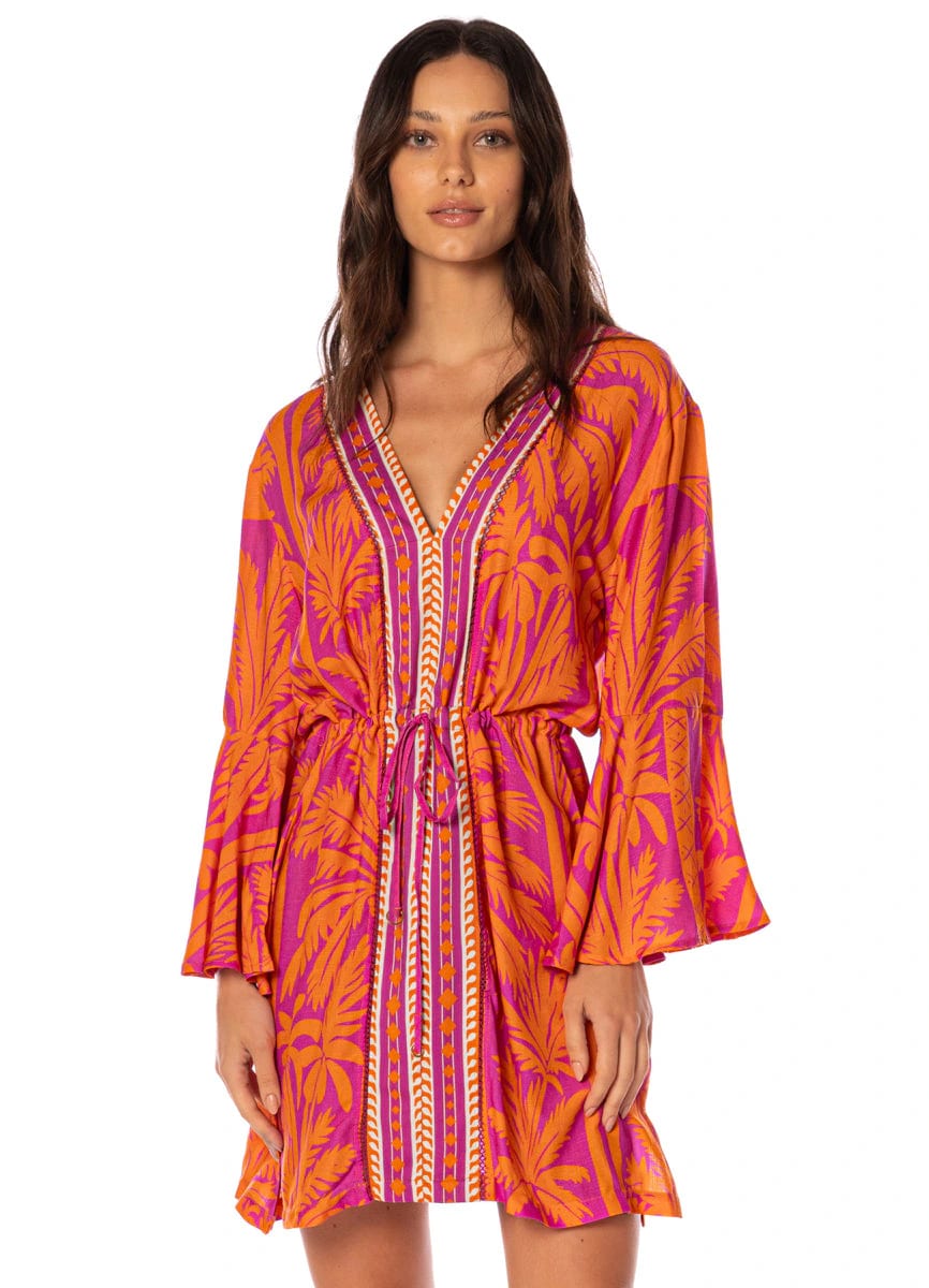 Maaji Flamingo Palm Enjoyable V Kaftan - imagen 1