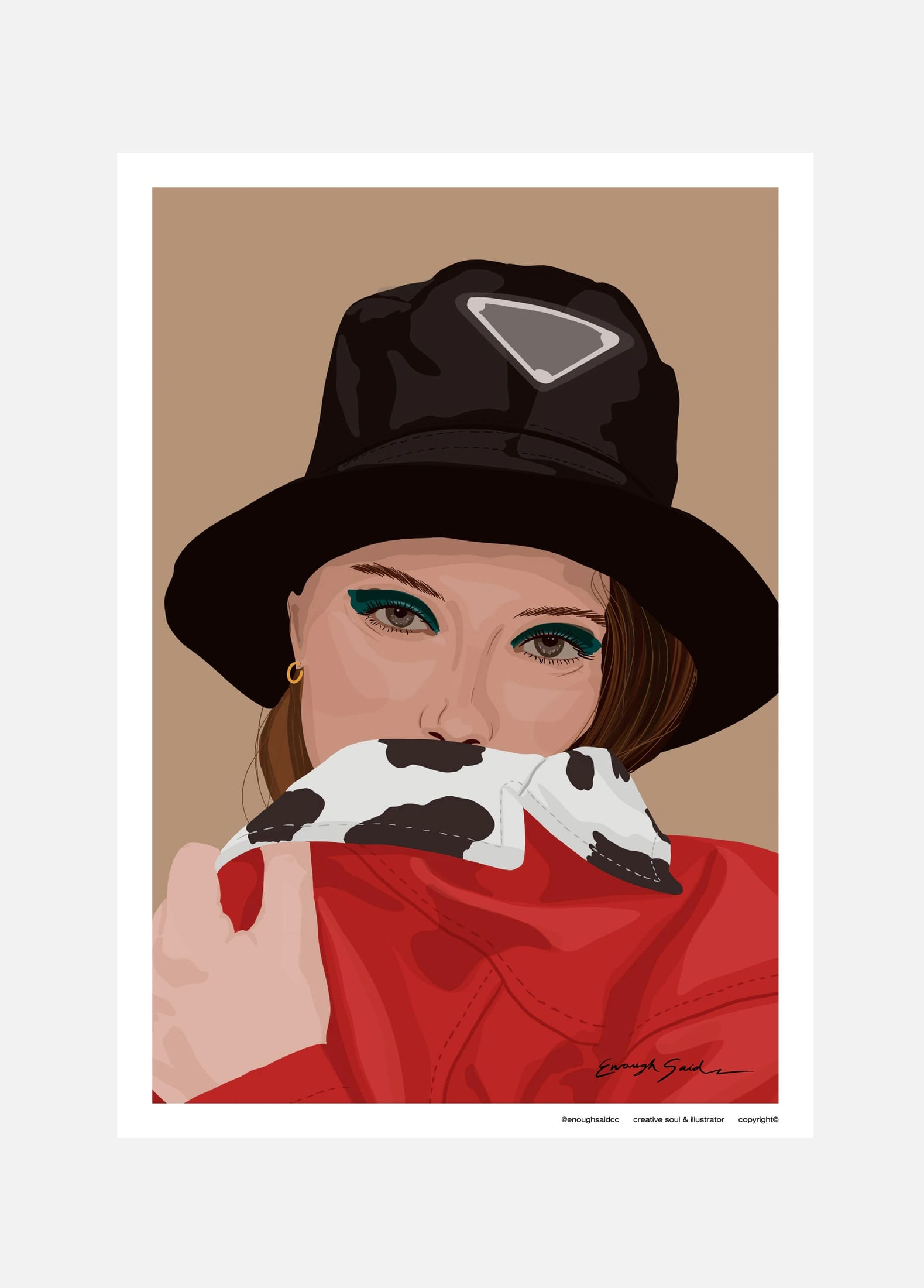 Poster Red Jacket | Enough Said - imagen 1