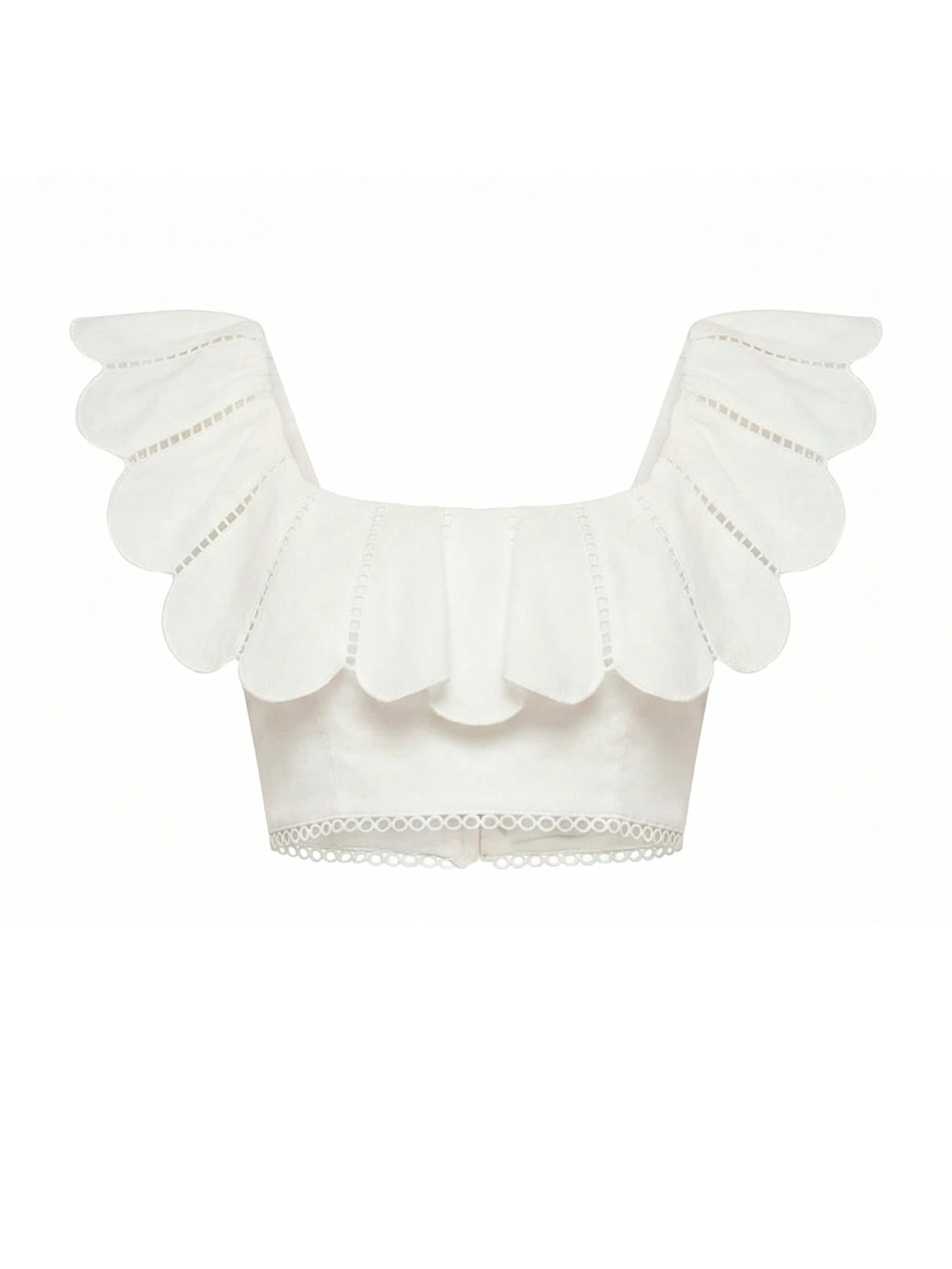 NELA TOP IVORY - imagen 1