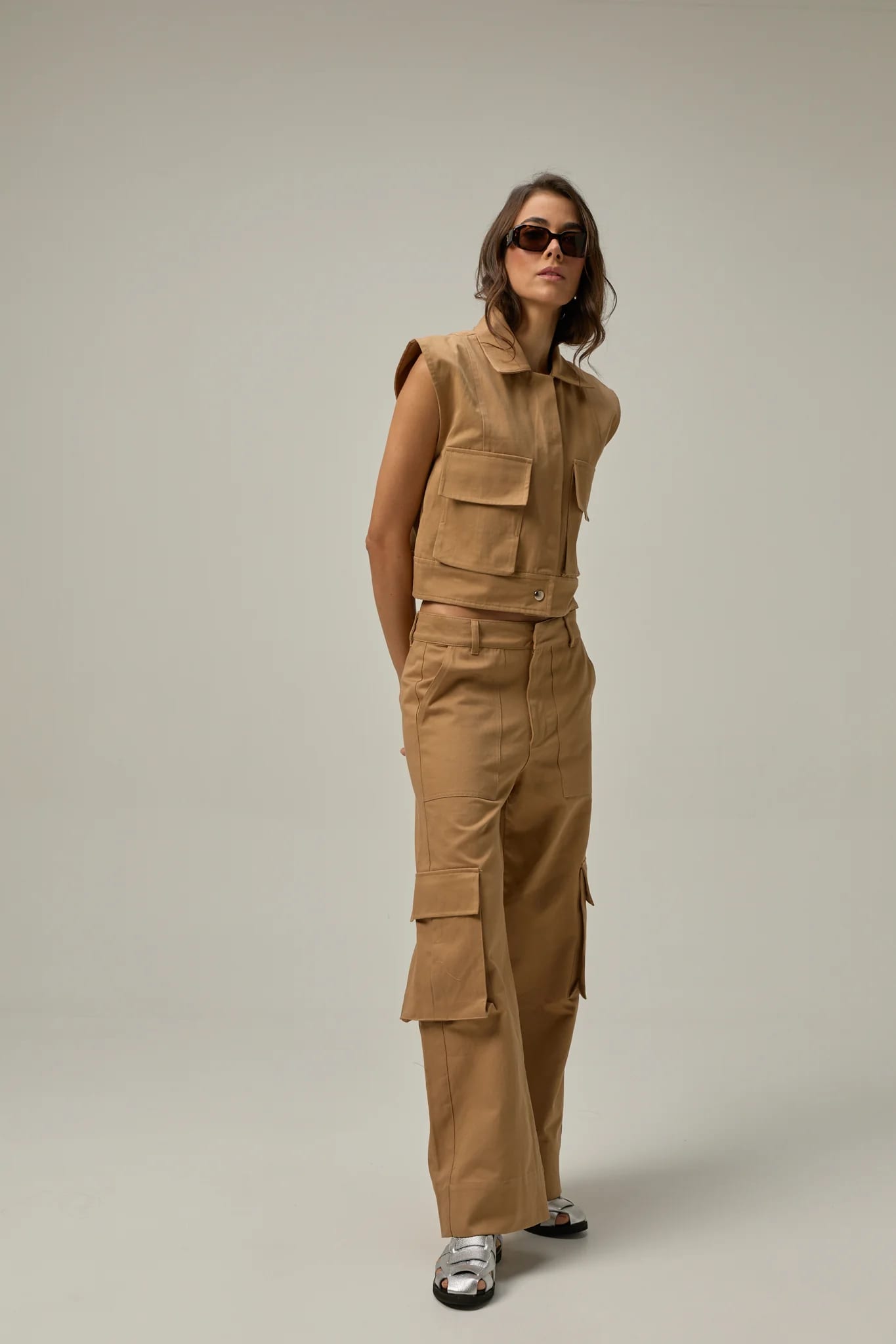 Chaleco Irene | Khaki - imagen 11