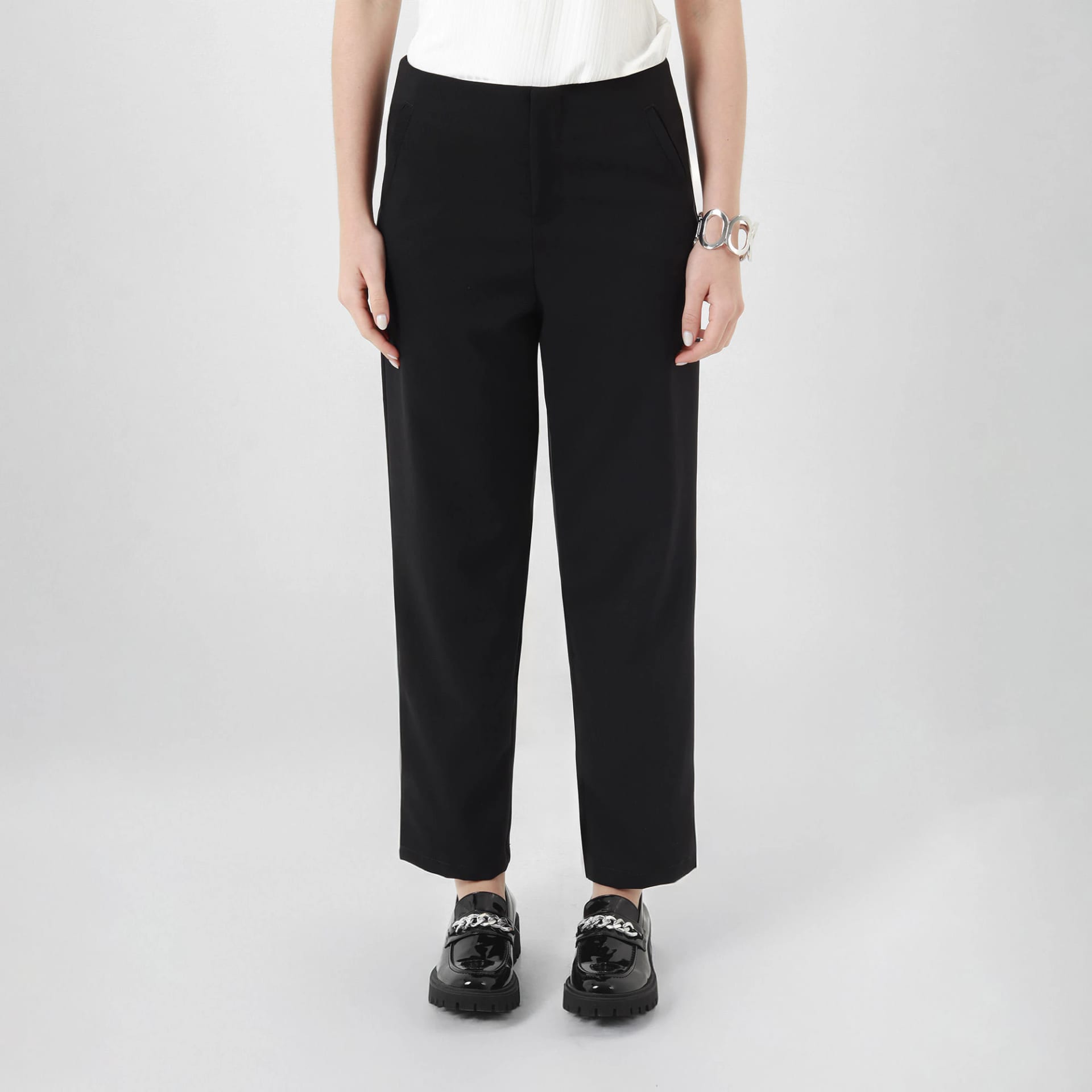 Pantalon Tiro Alto Bota Recta - imagen 4
