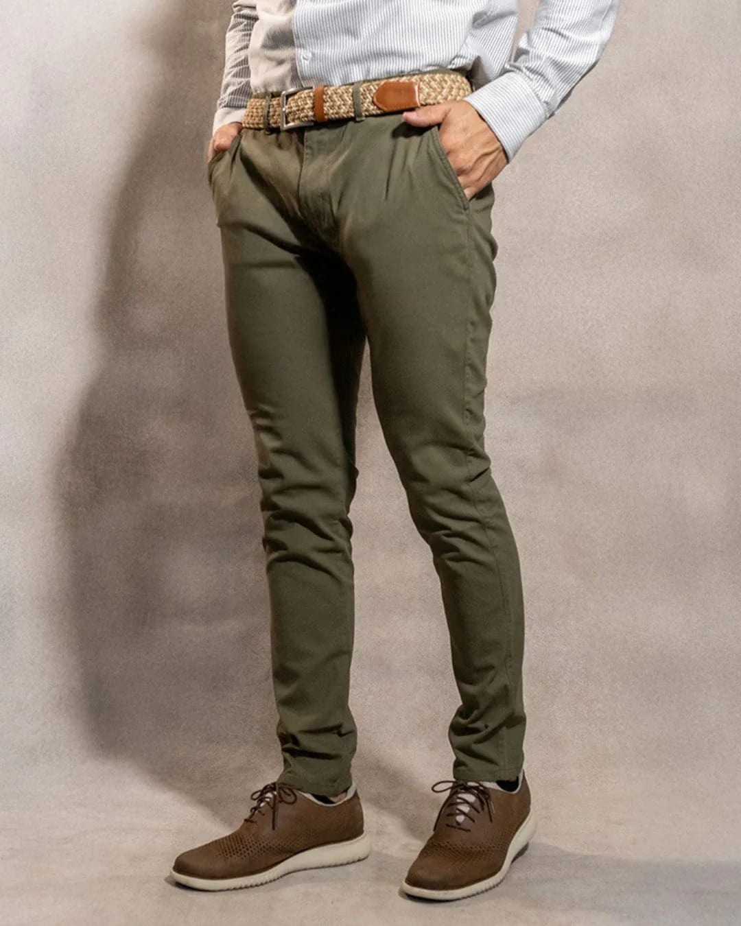Pantalon Elastico Verde Claro - imagen 11