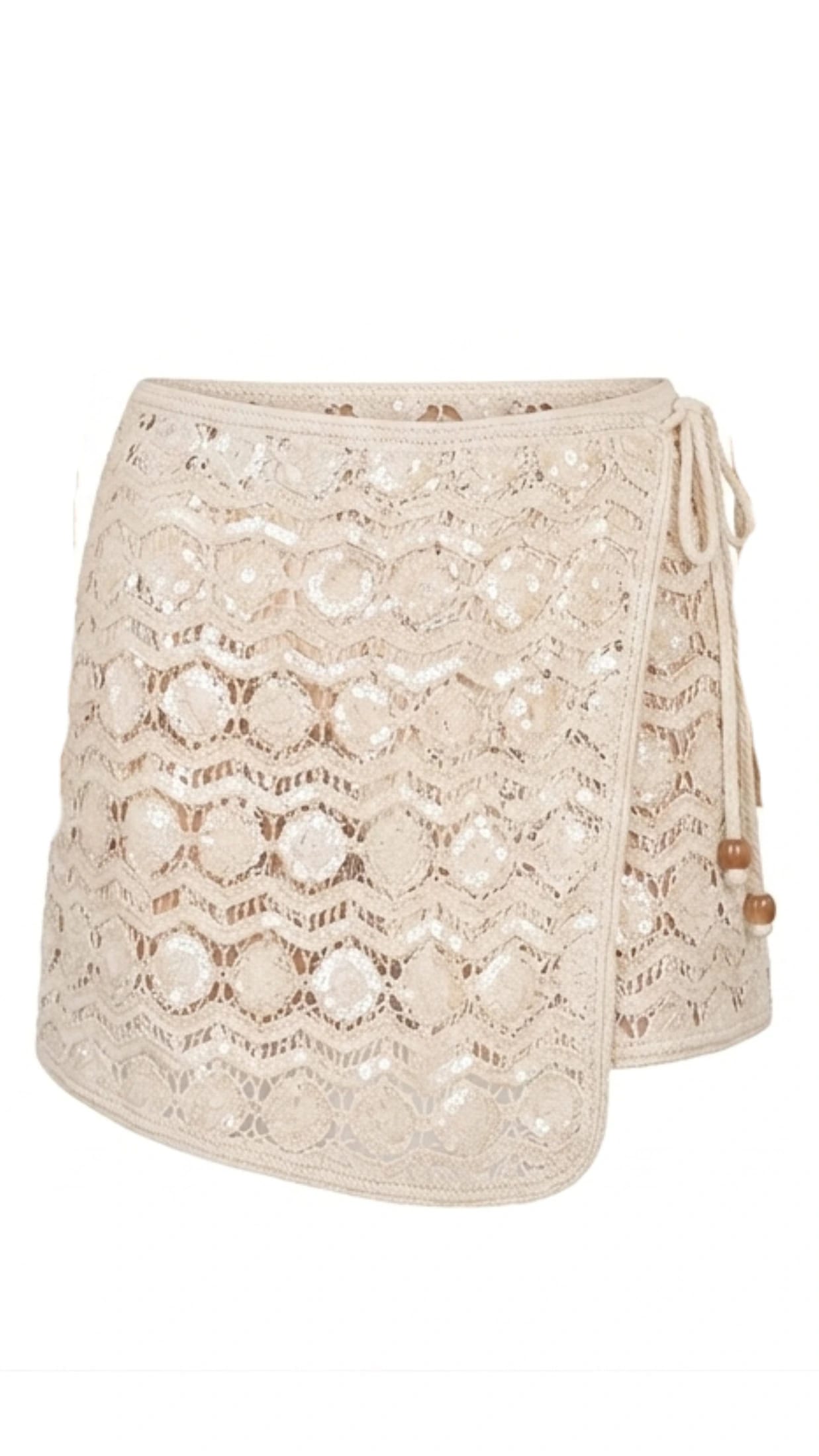 NICO SKIRT NATURAL ECRU - imagen 1
