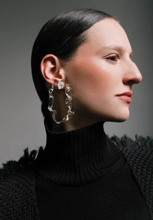GLASS LIQUEN HOOPS - imagen 2
