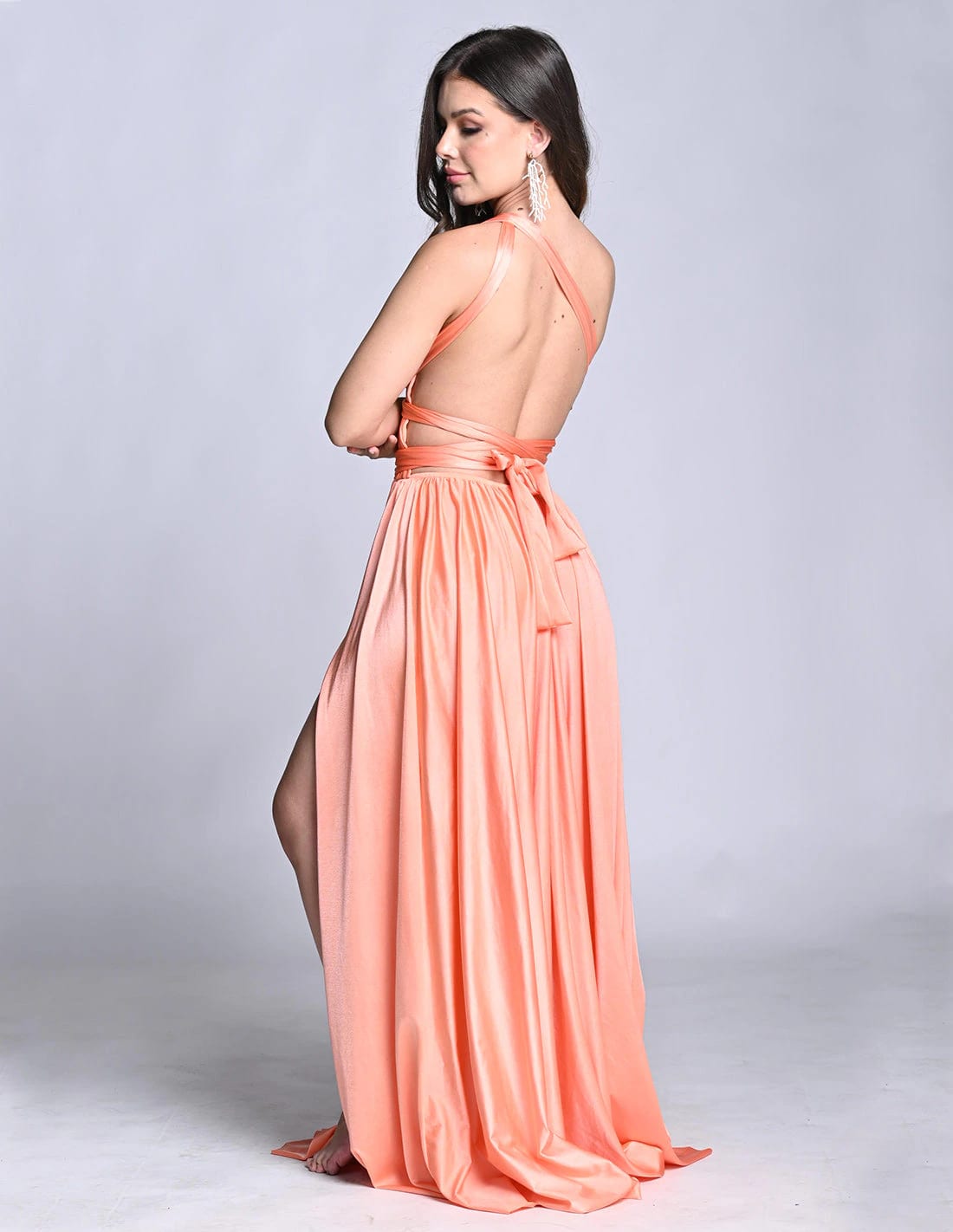 Vestido Plutón Salmon - imagen 5