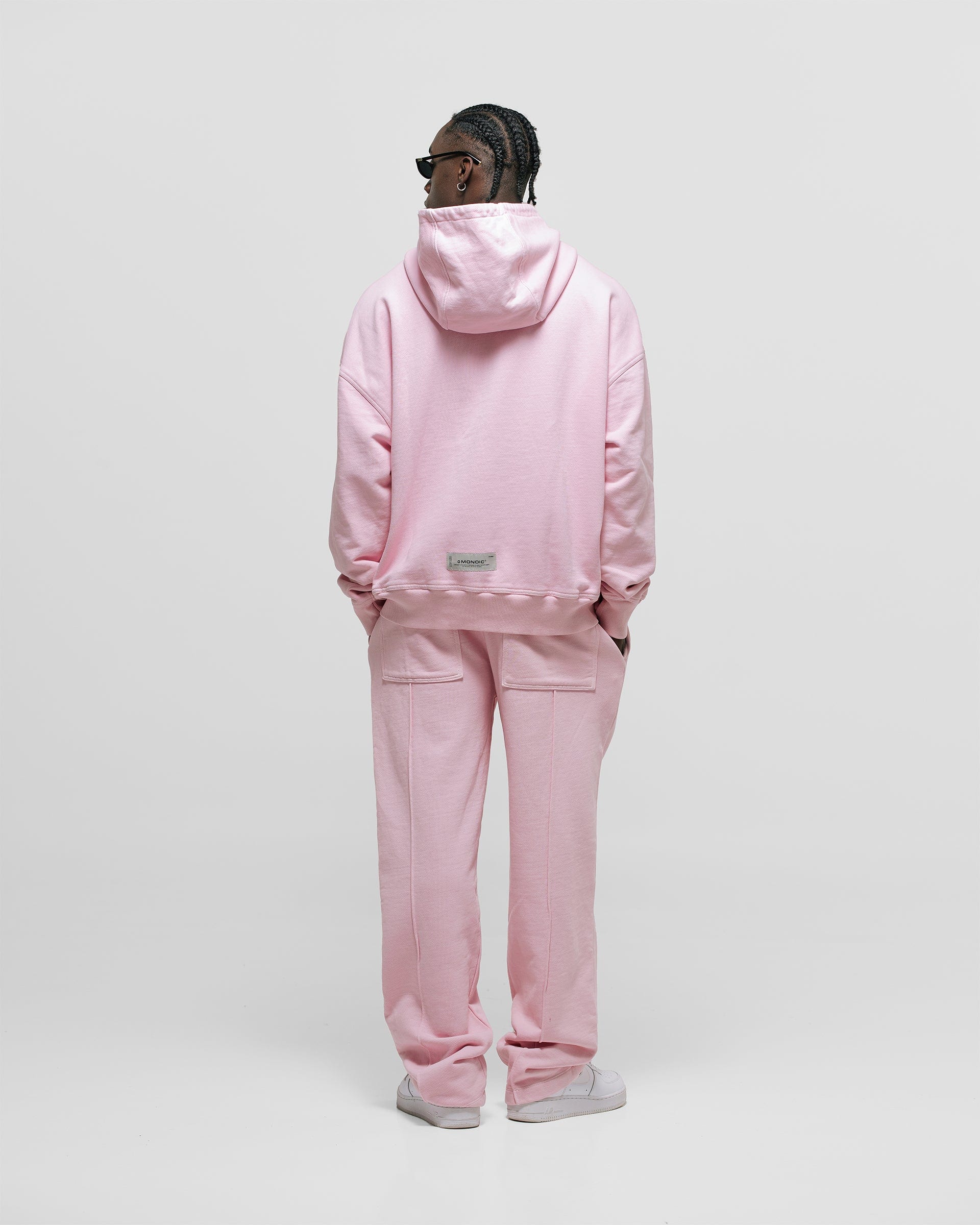 Hoodie Oversized Básico V3 - Rosado Pastel - imagen 4