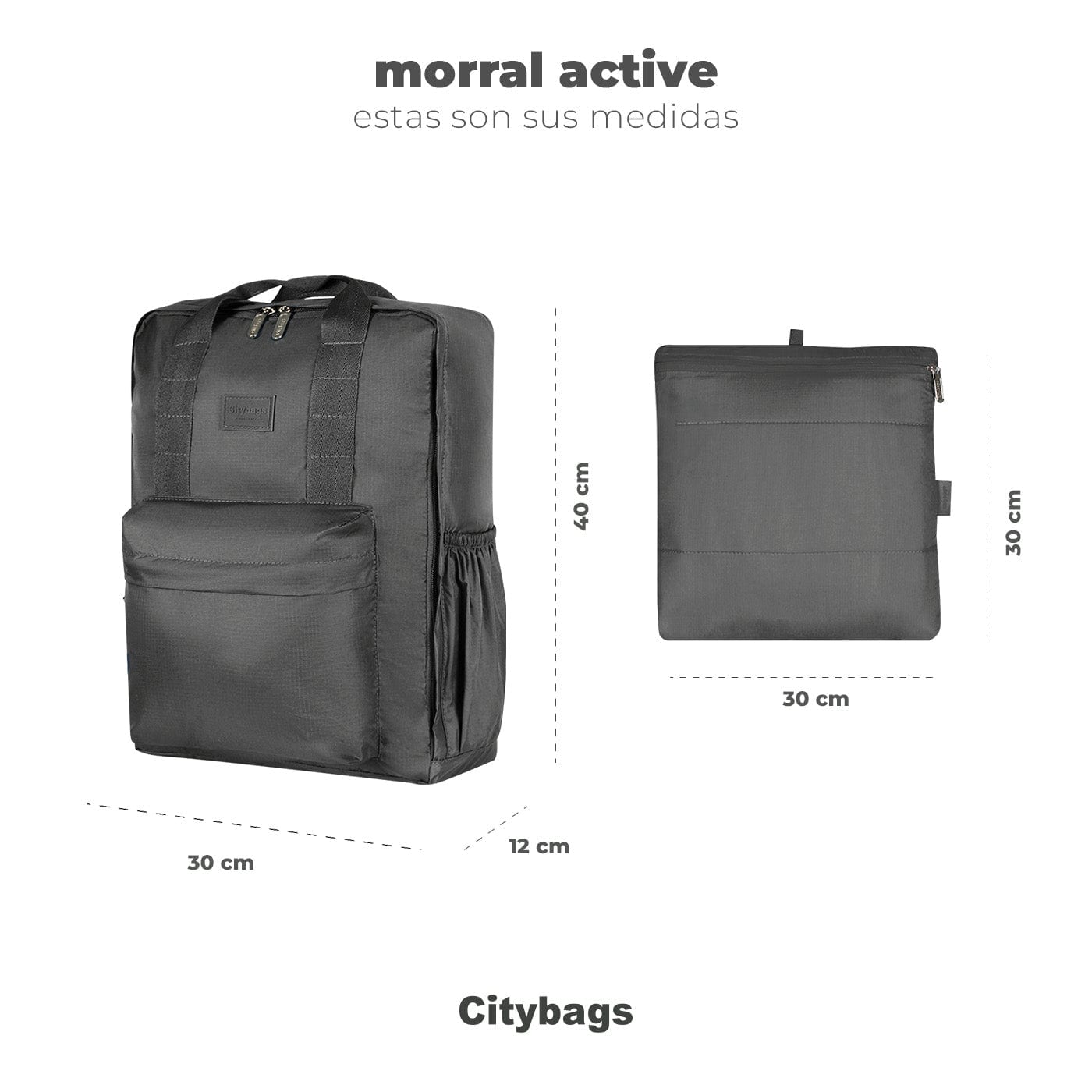 Morral Active Citybags Ultra Estampado Glam - imagen 7