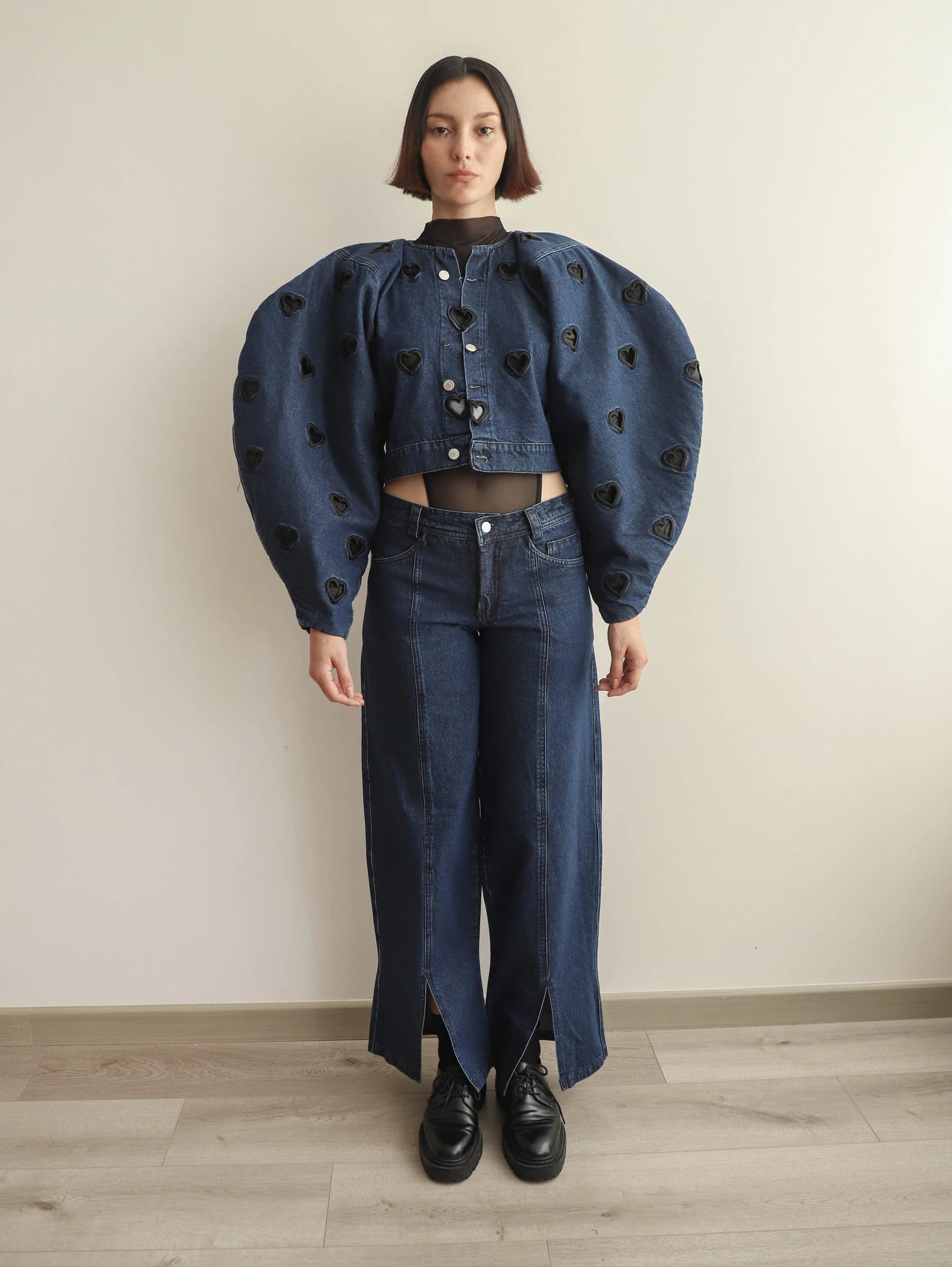 Heart Pants Blue - imagen 3