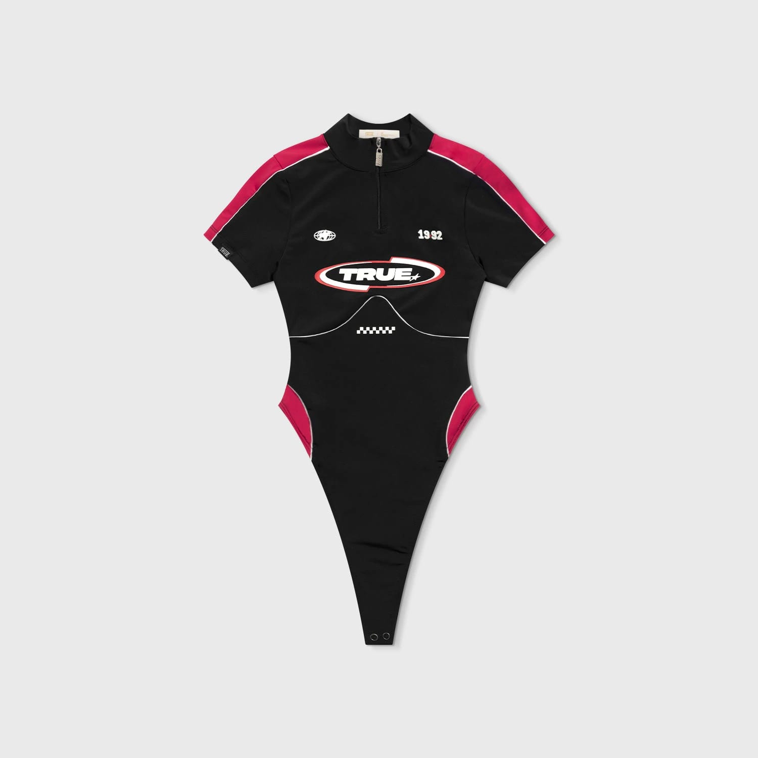 Racing Open Back LS Bodysuit - Black - imagen 1