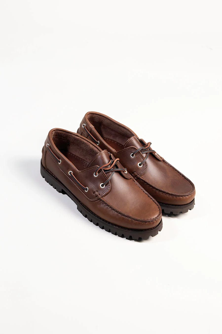 Men's moccasin nautical cord brown - imagen 4