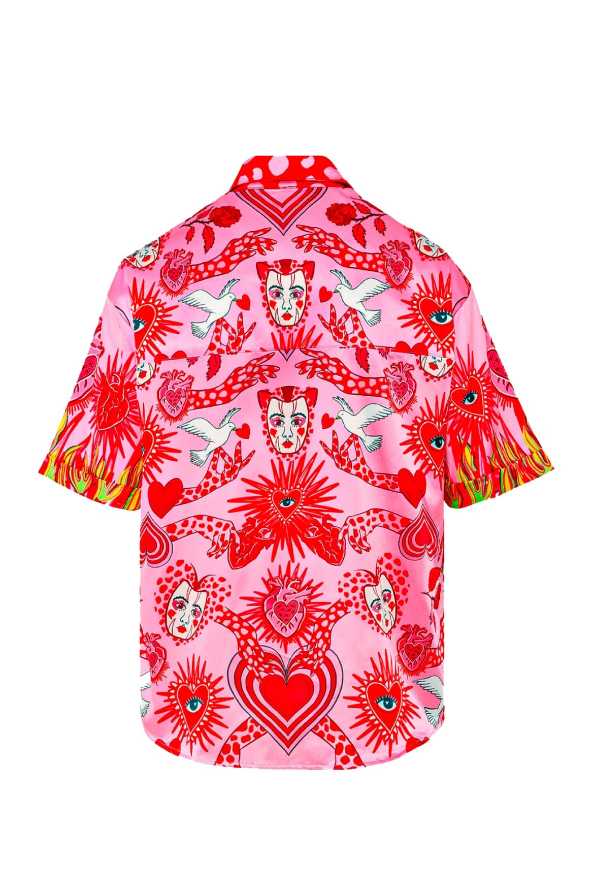 Camisa Manga Corta Unisex / Ilustración Amor Infinito - imagen 3