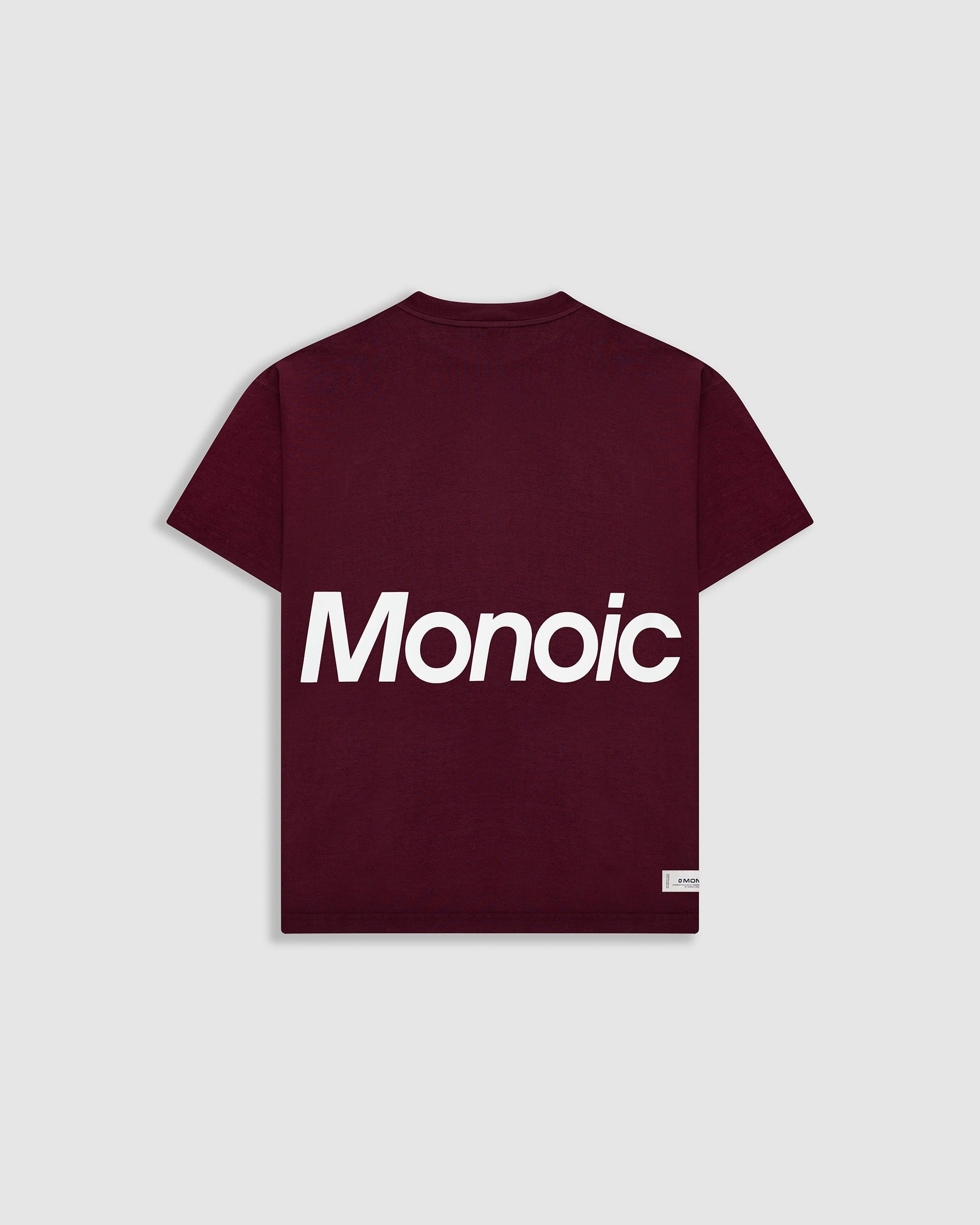 Camiseta Logo Oversized V3 - Burgundy - imagen 1