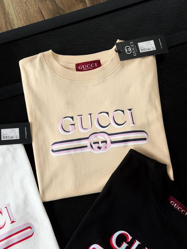 CAMISA GUCCI BLANCA NUDE Y NEGRA - imagen 2