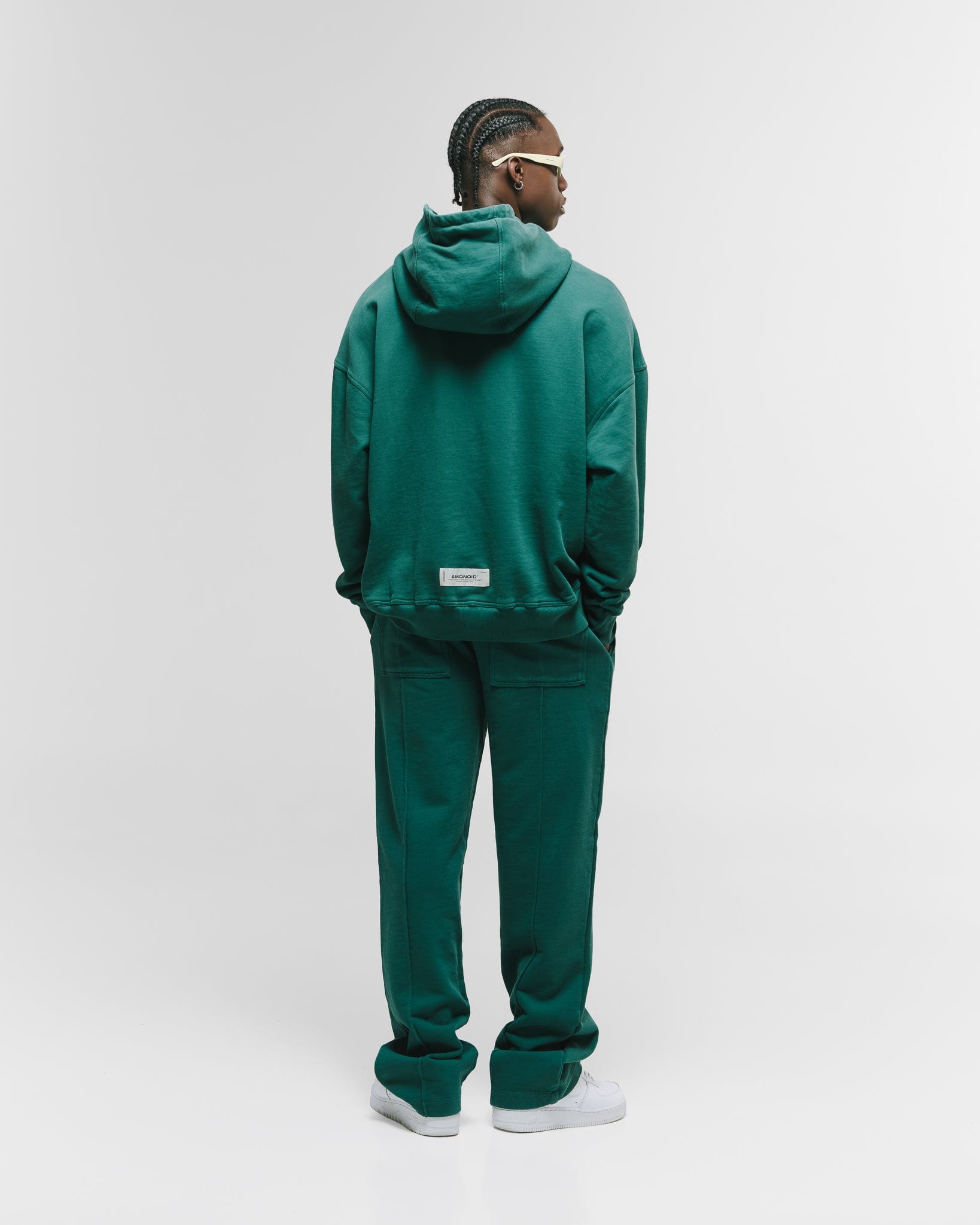 Hoodie Oversized Básico V4 - Forest Green - imagen 4
