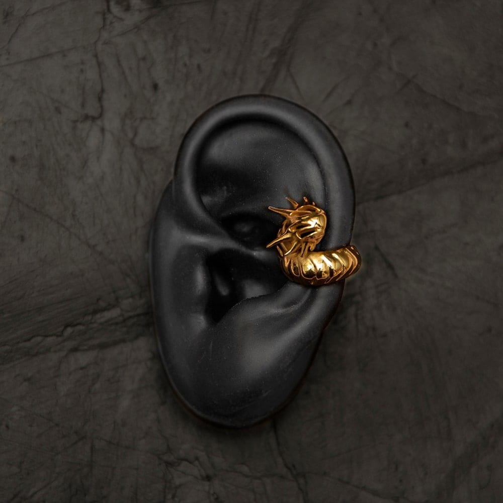 Earcuff Oruga Dragón - imagen 2