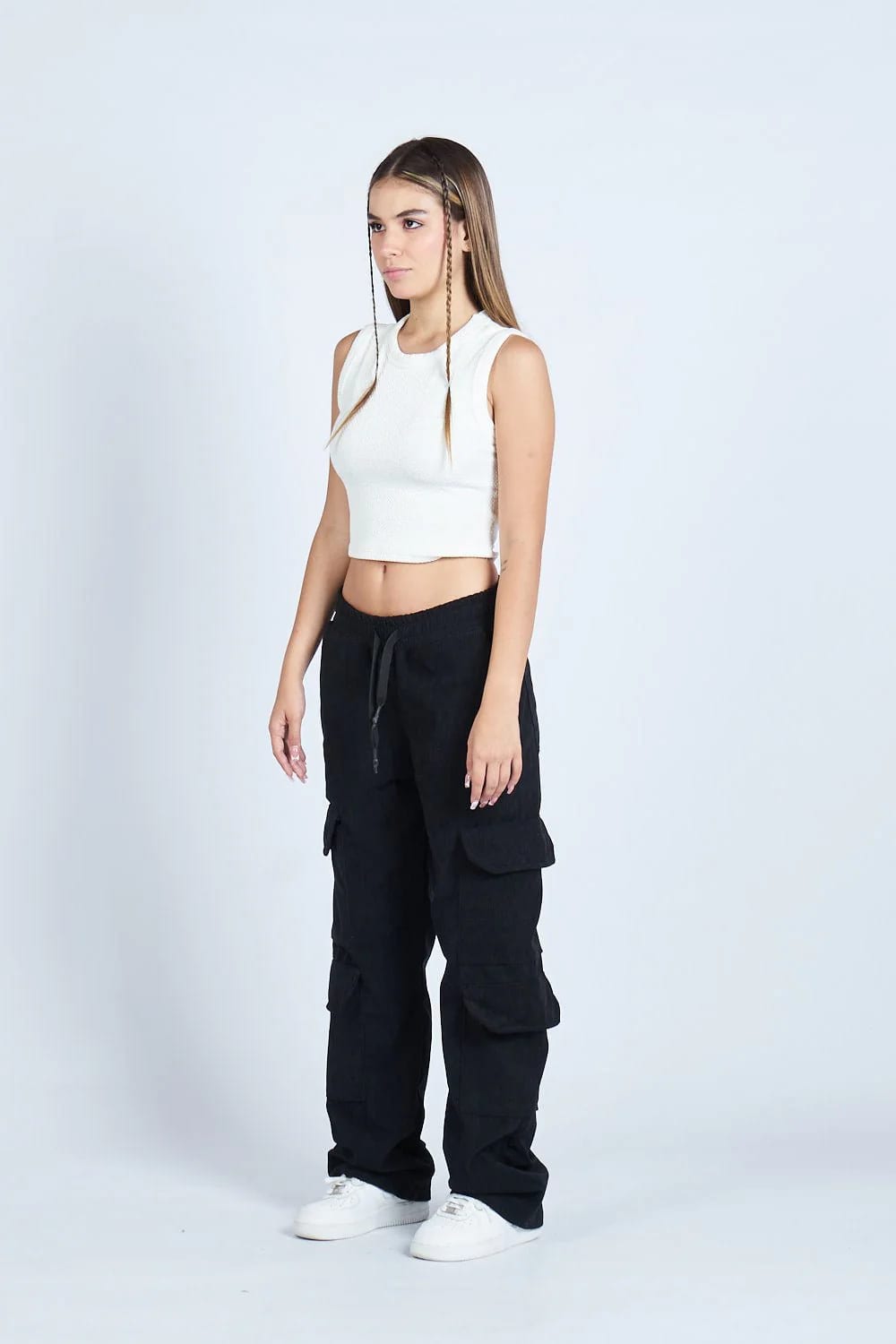 Pantalón Cargo Corduroy NEGRO | Drop 03 | - imagen 3