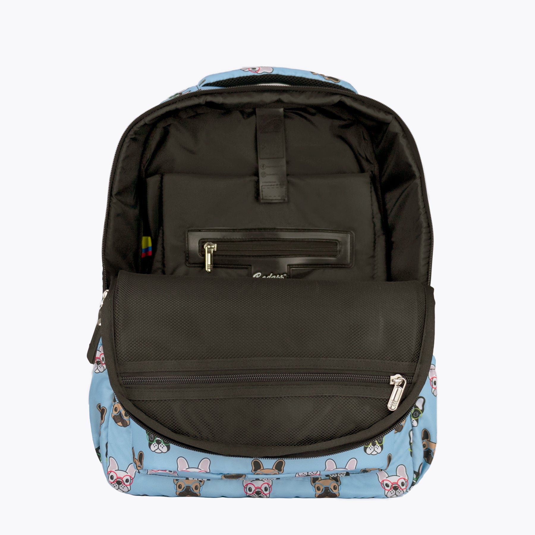 Combo Bulldog Blue - Morral + Lonchera + Cartuchera - imagen 3