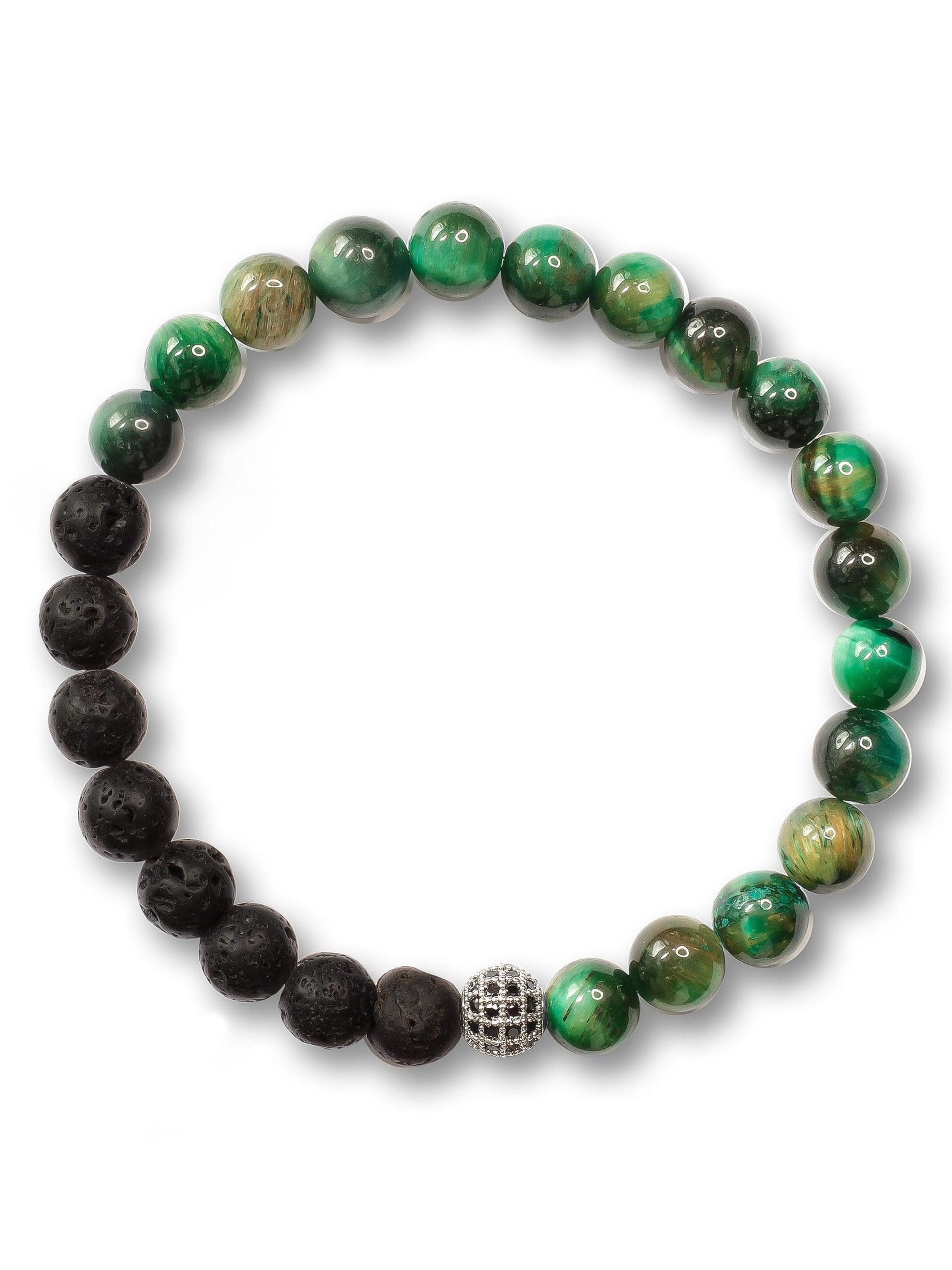 Brazalete Tigre Verde Volcán 6mm - imagen 1